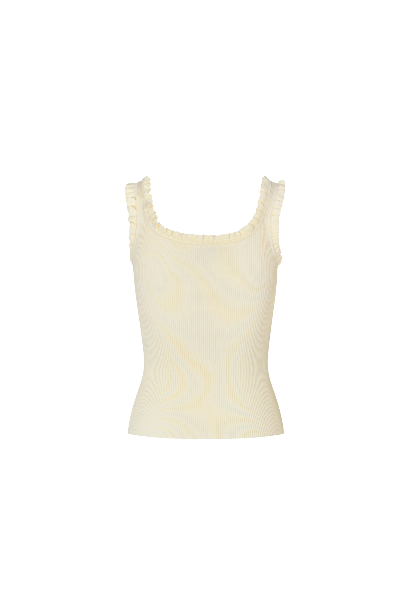 ELINNE LOUC TOP - IVORY YELLOW