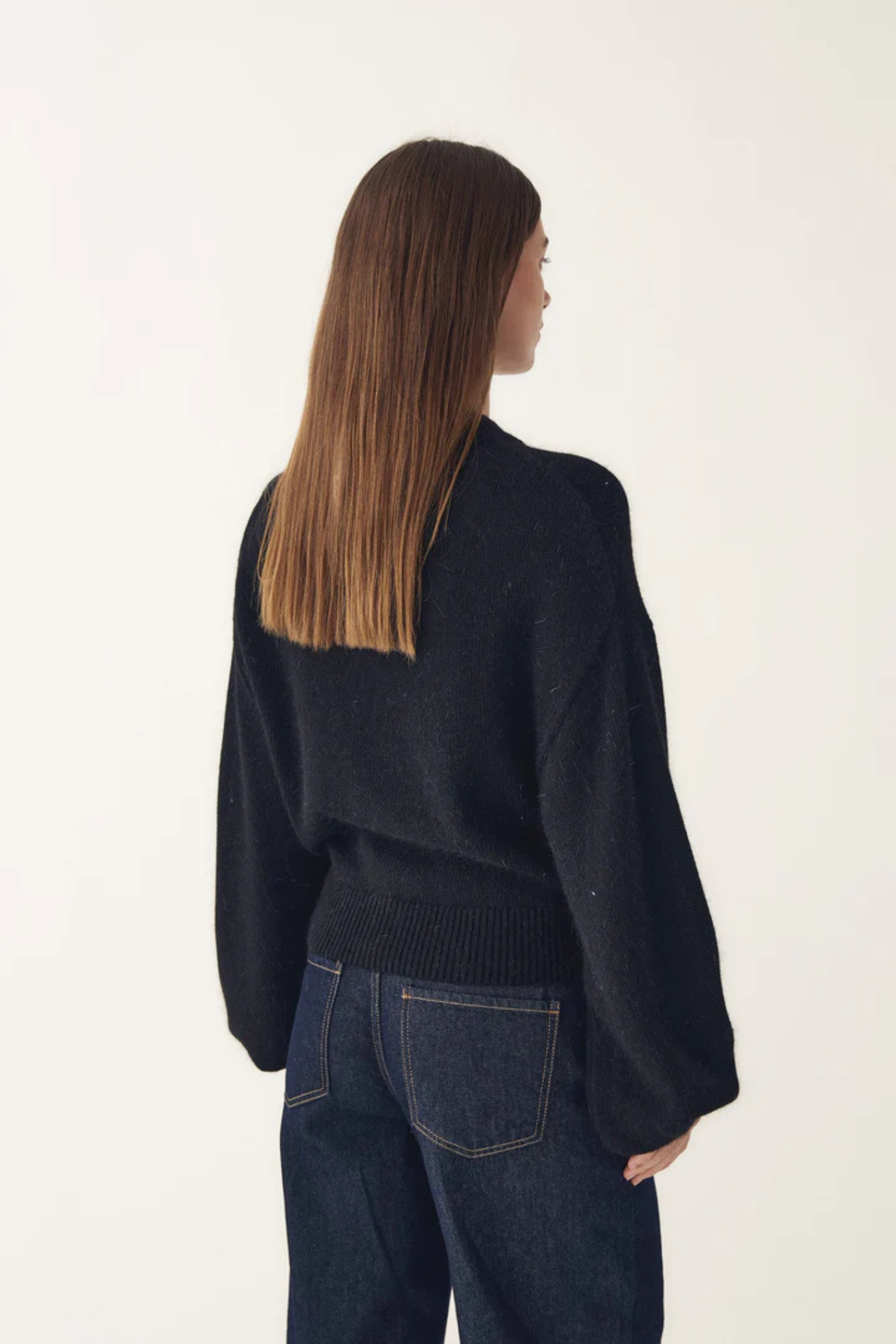 MILEY KNIT CARDIGAN - BLACK