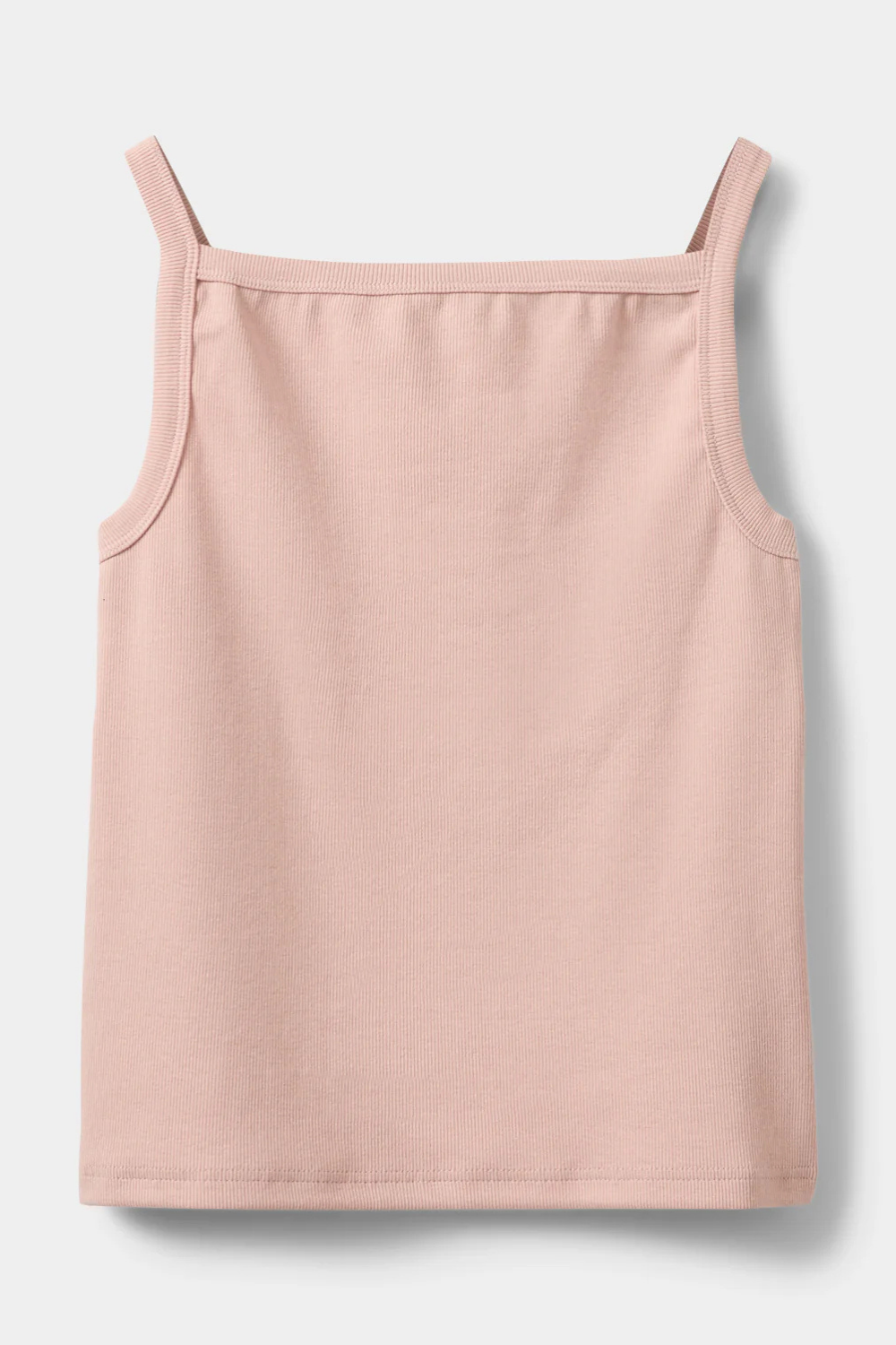 BREE RIB TANK TOP - DUSTY ROSE