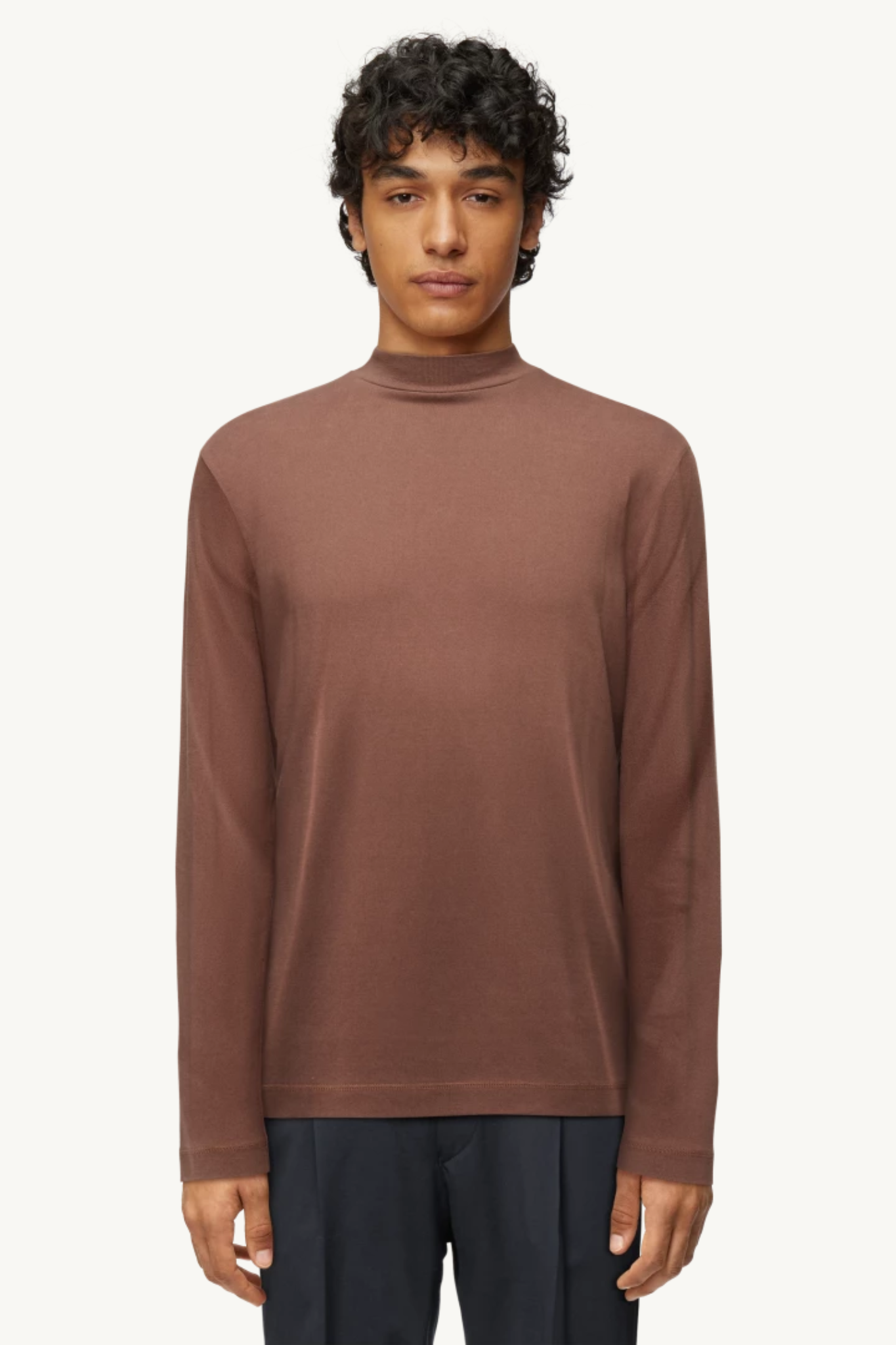 MORITZO 520199 SWEATSHIRT - BROWN