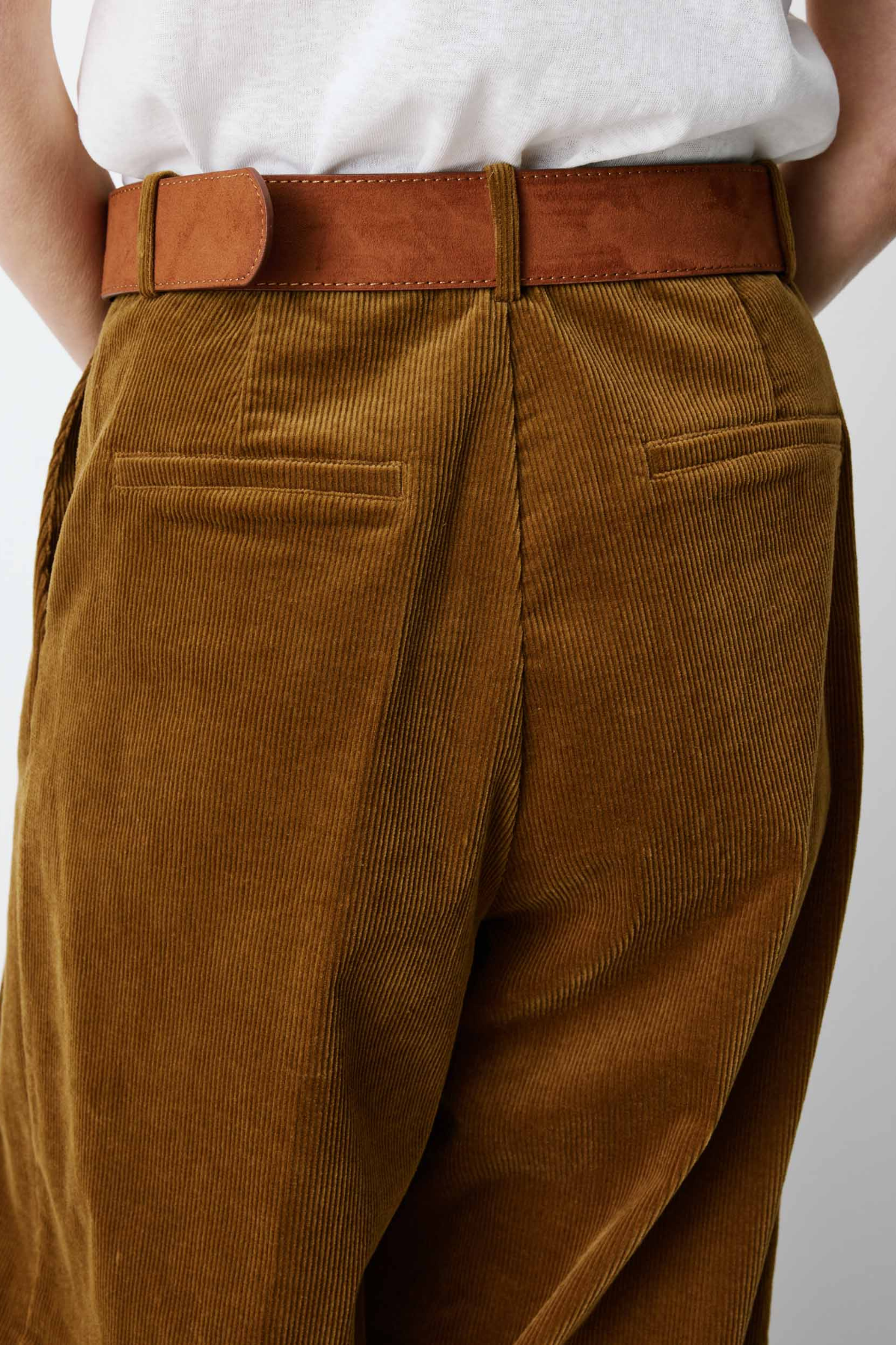 ABRIEL PANTS - COFFEE