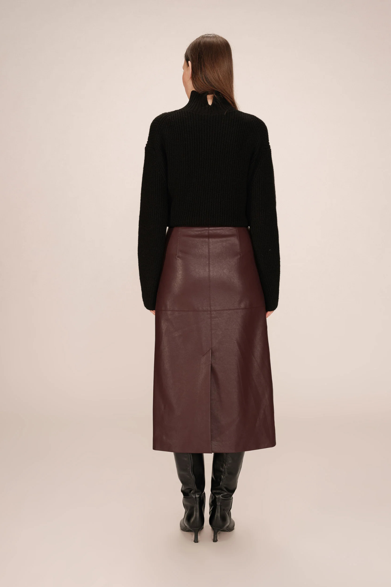 SIRENE SKIRT - BORDEAUX