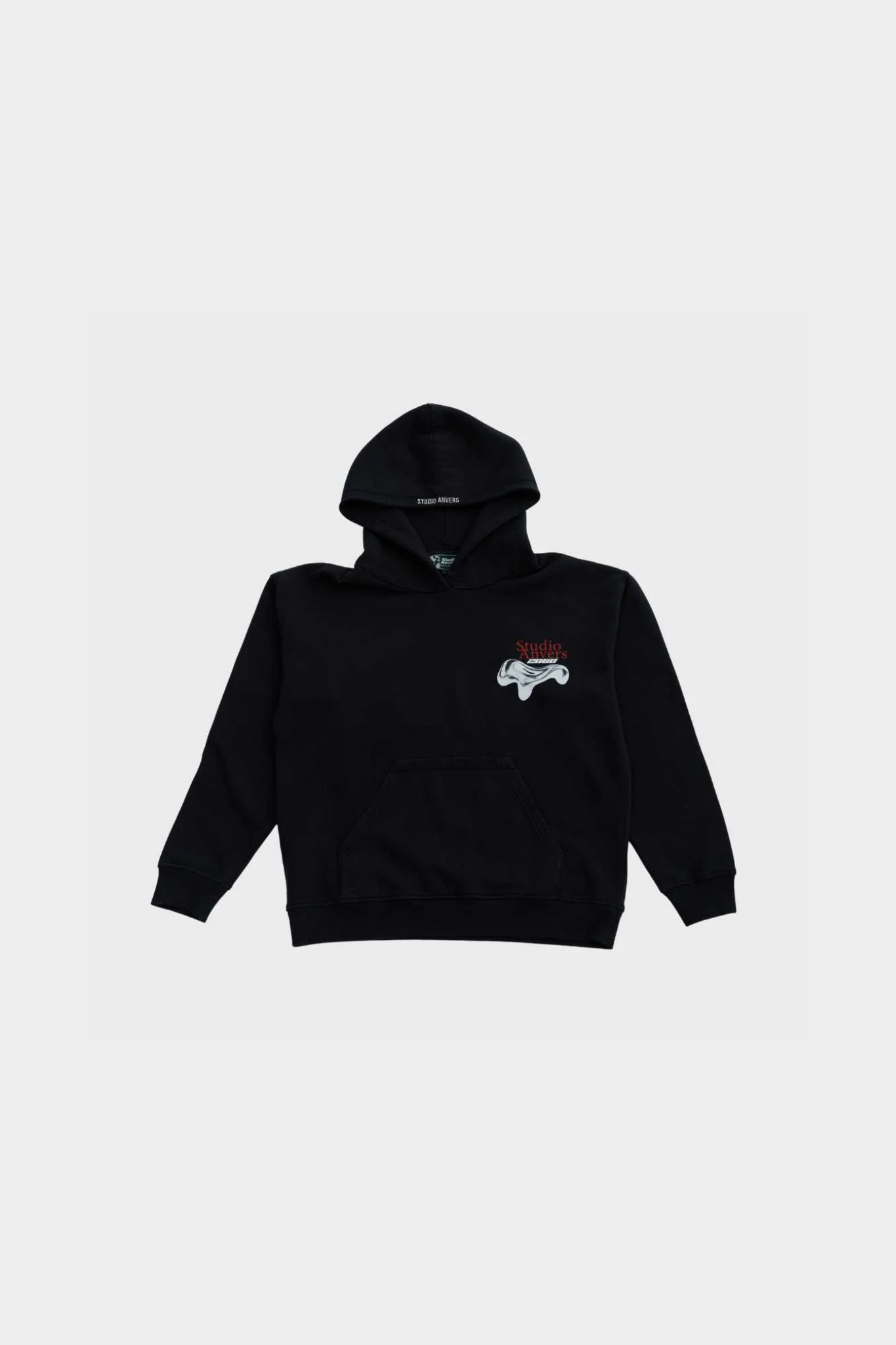 CHROME WAVES HOODIE - PHANTOM