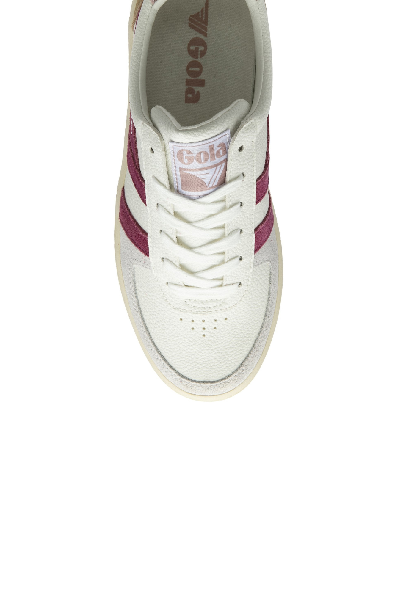 GRANDSLAM TRIDENT SNEAKERS WOMEN - WHITE/CERISE/CHALK PINK