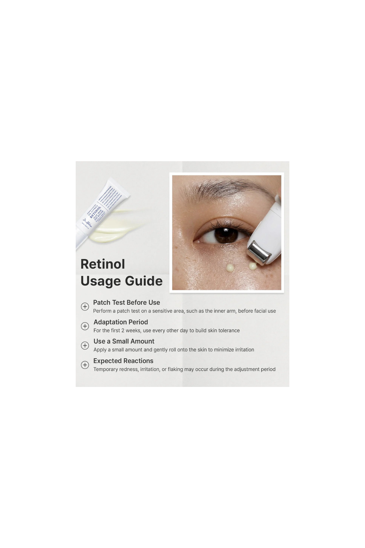 RETINOL FLAT IRON EYE ROLLER 25ML