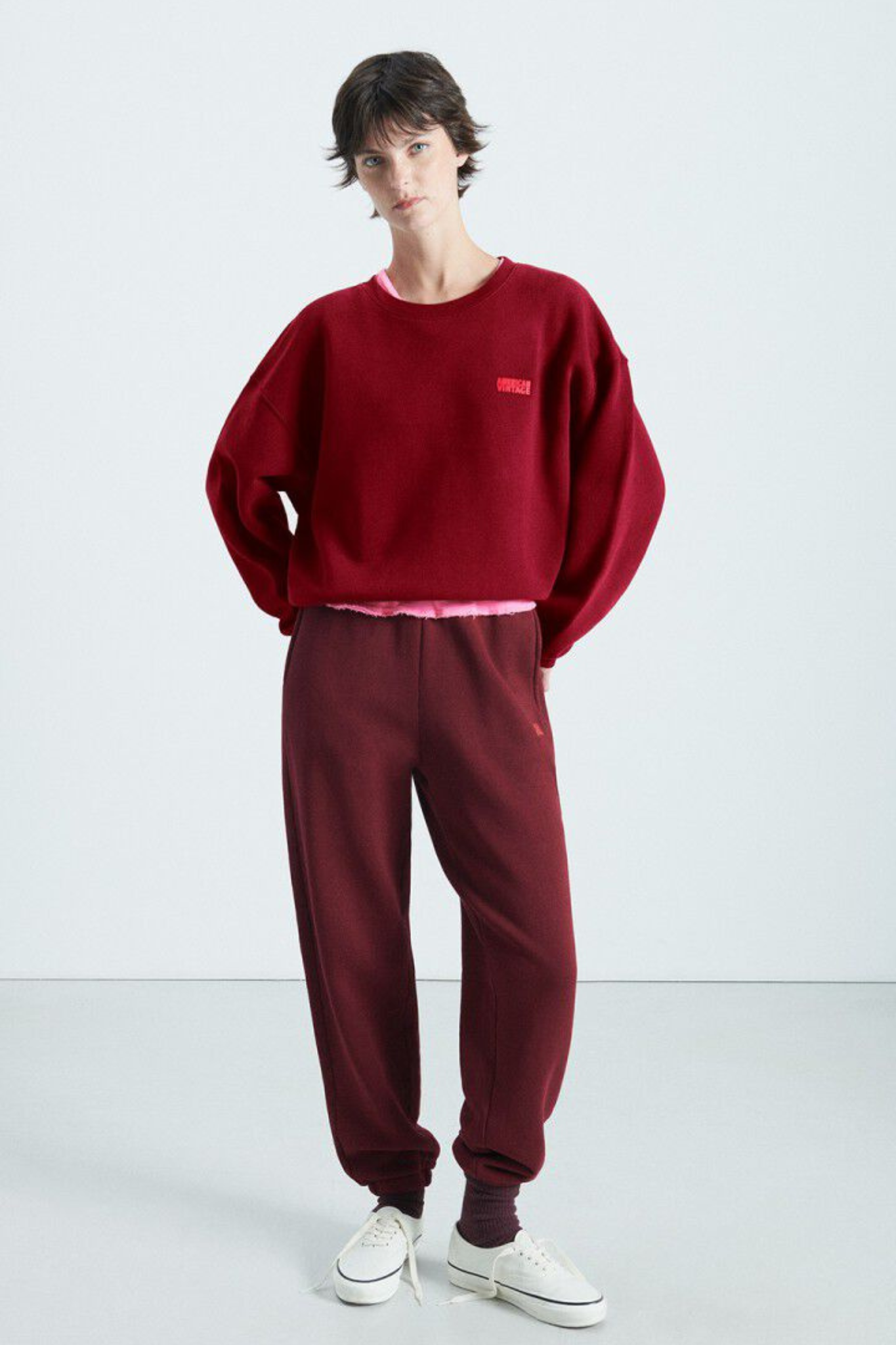 IZUBIRD SWEATER WOMAN - VINTAGE CHERRY TREE