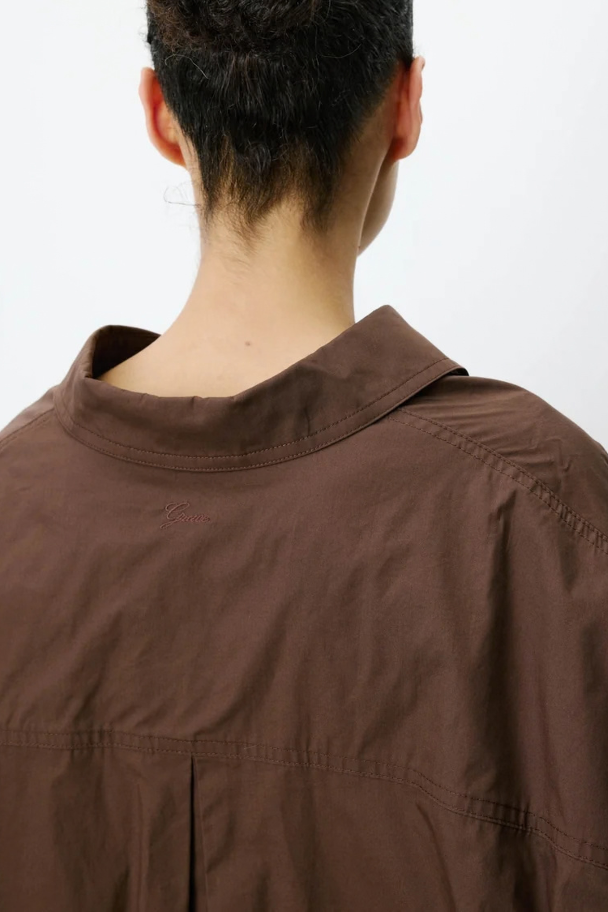 AMBRE BLOUSE - CHOCOLAT