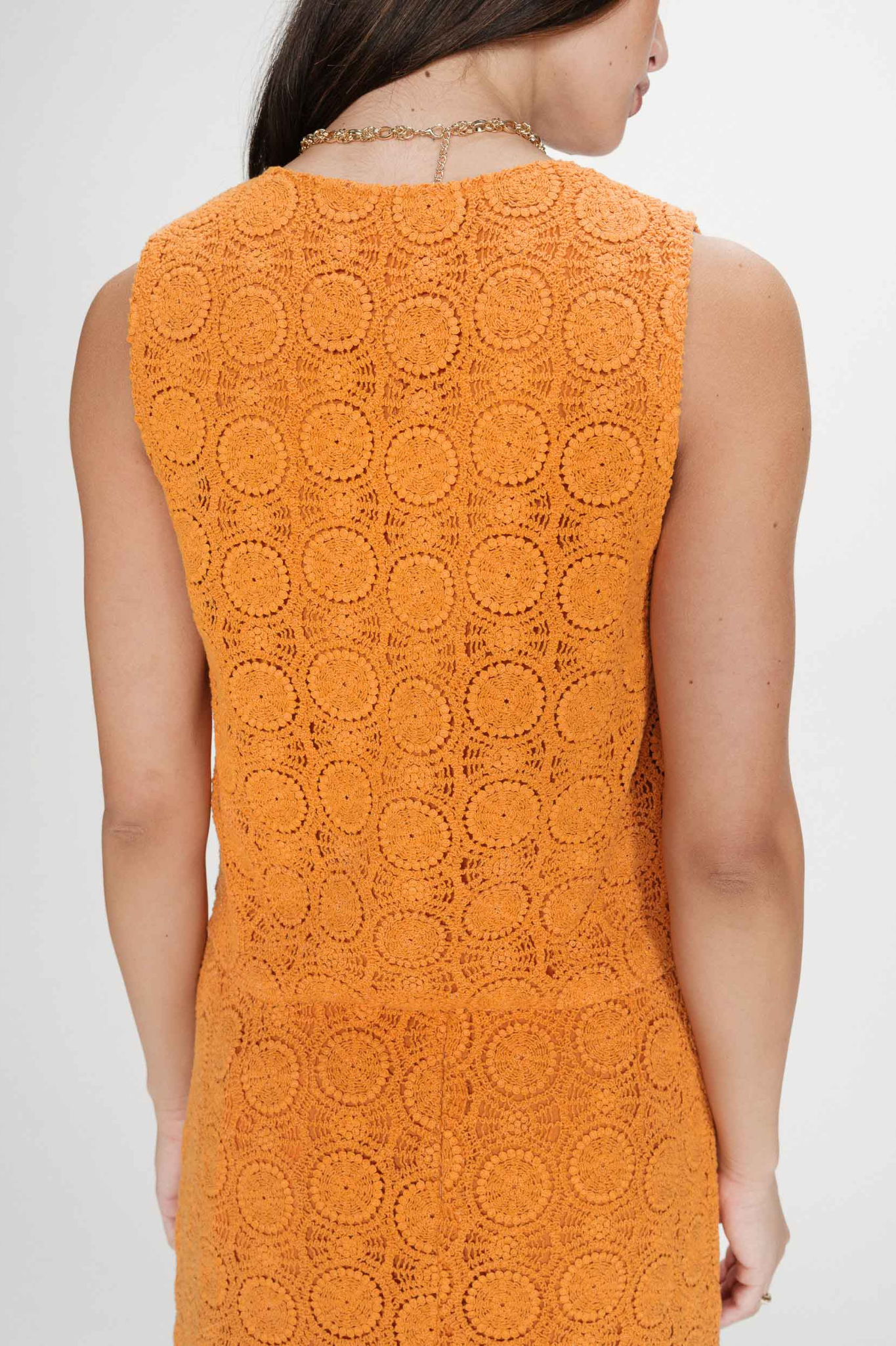 VONY CROCHET TOP - OR