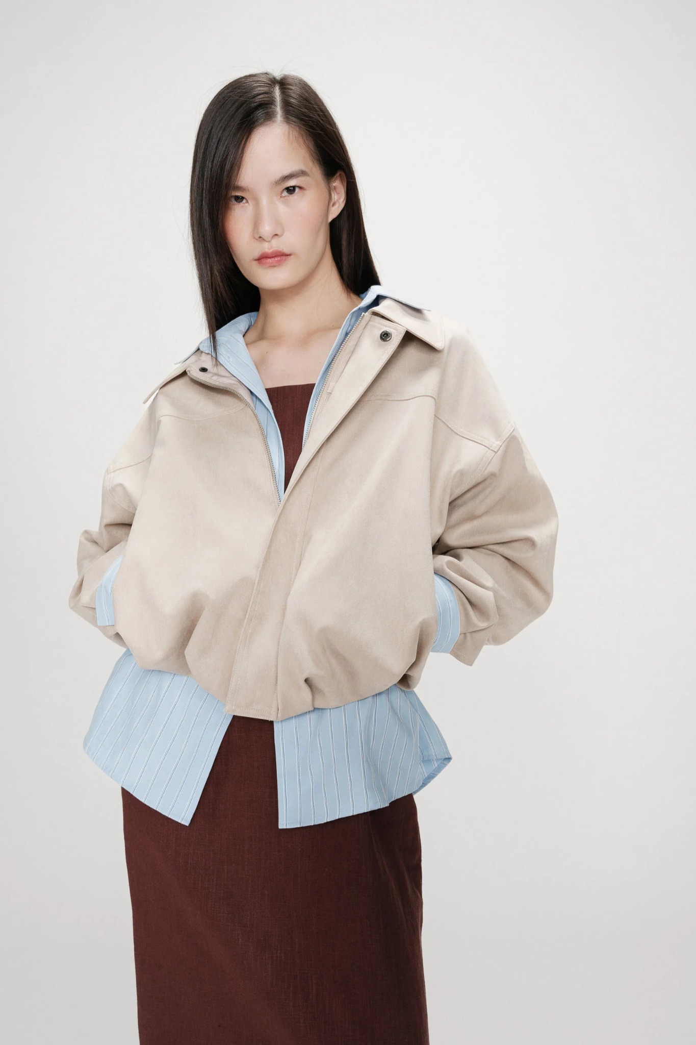 VERVE JACKET - BEIGE