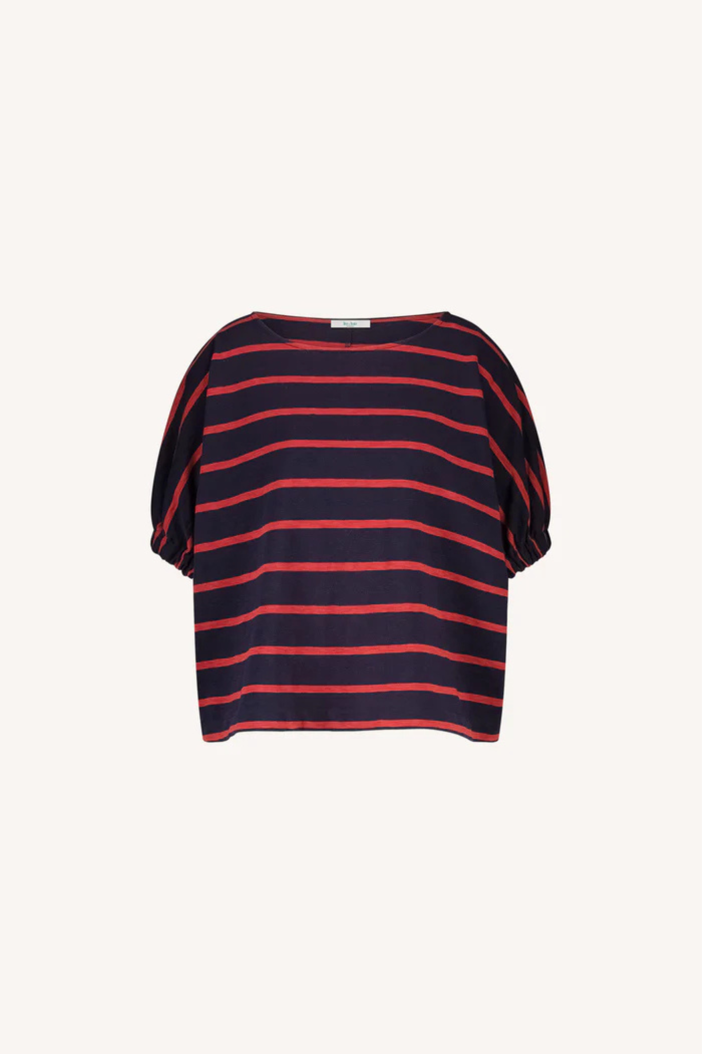 MERLE HEAVY FLAME STRIPE TOP - FRENCH STRIPE