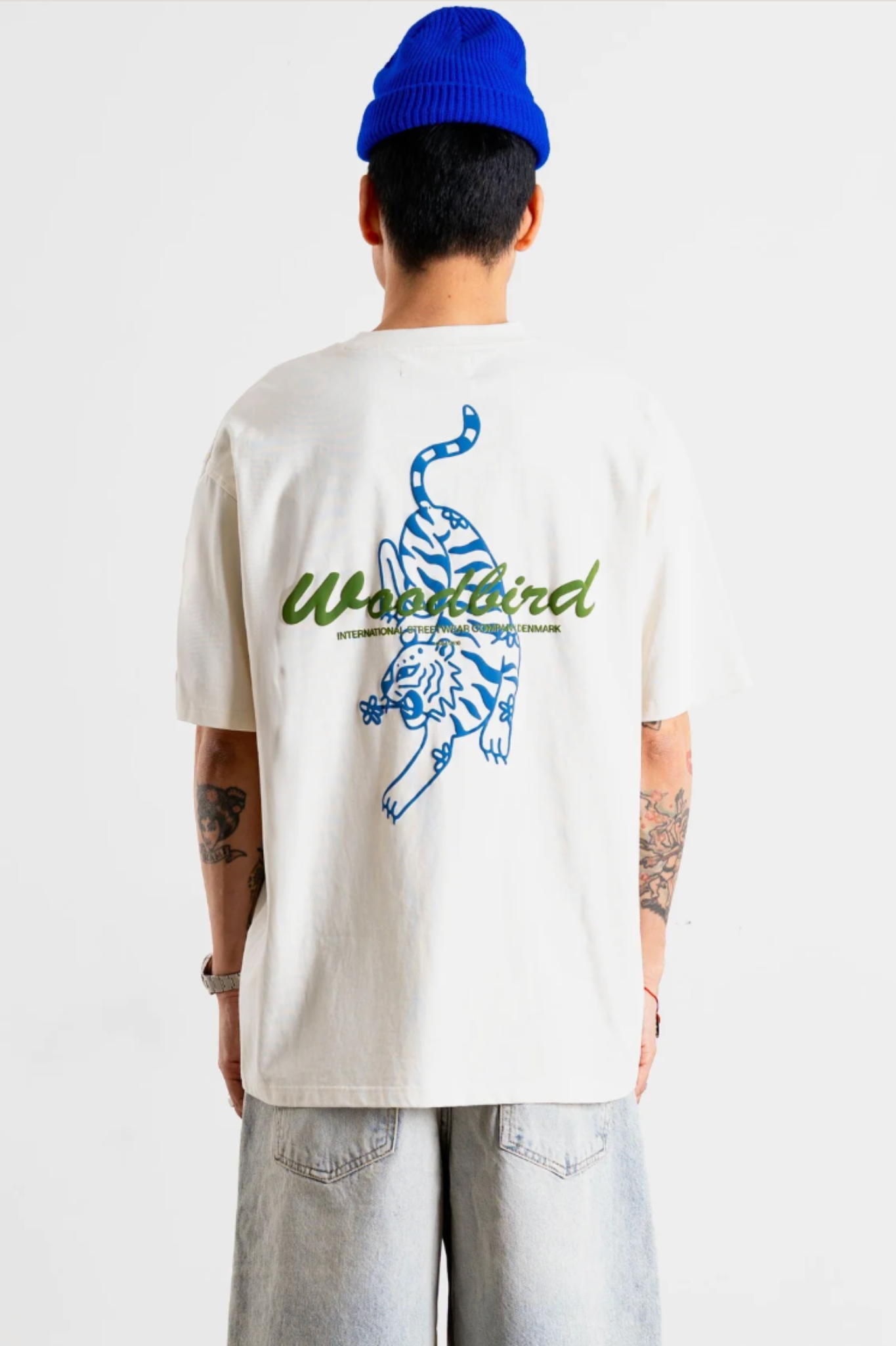 BAINE TIGER T-SHIRT - OFF WHITE