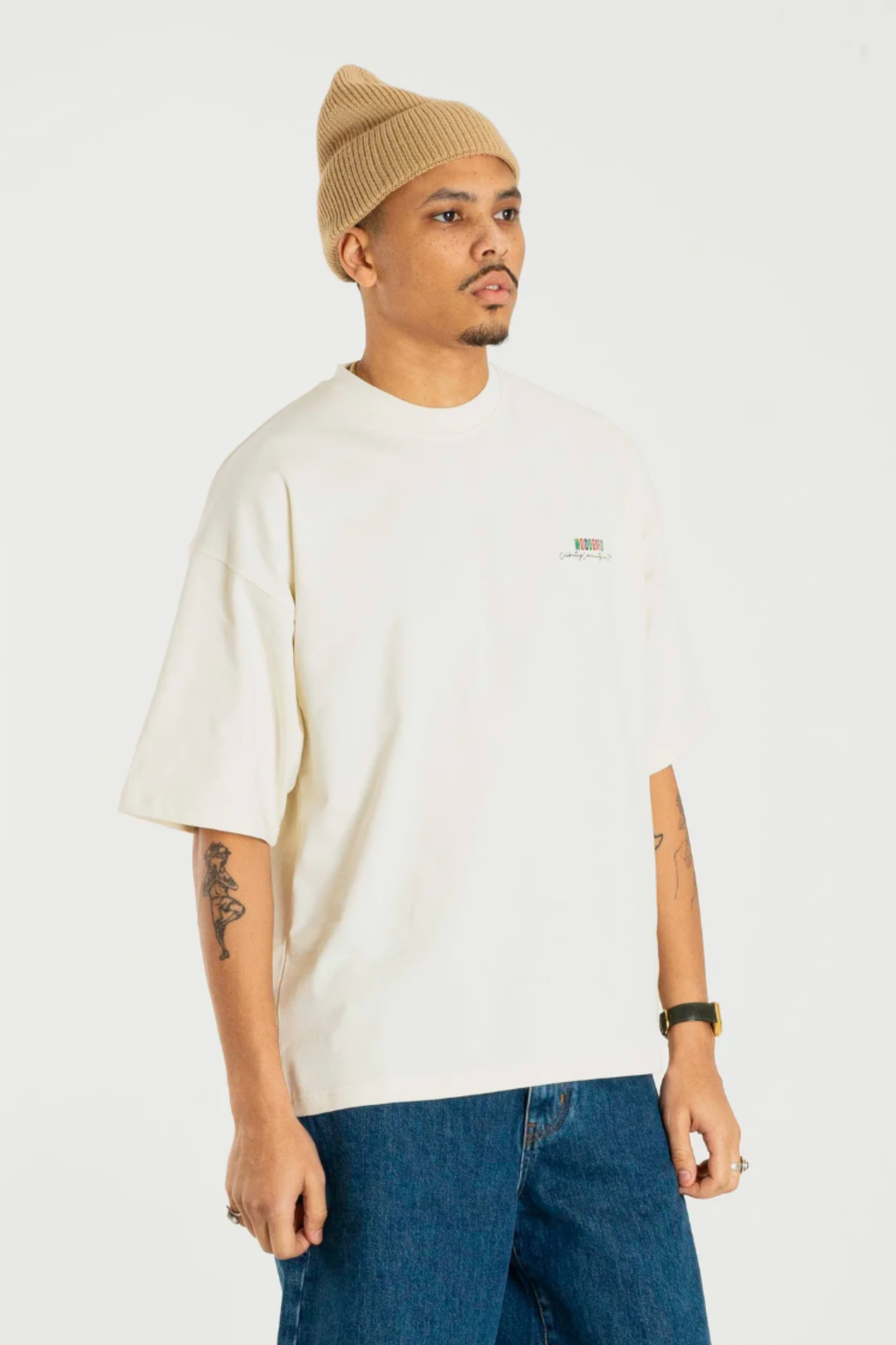 BEAM CULTURE T-SHIRT - WHITE