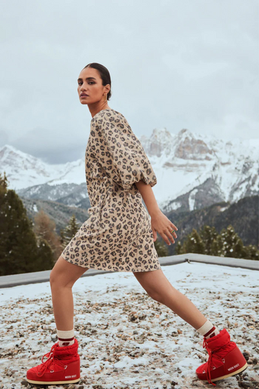 ZASU CHEETAH DRESS - CHEETAH PRINT