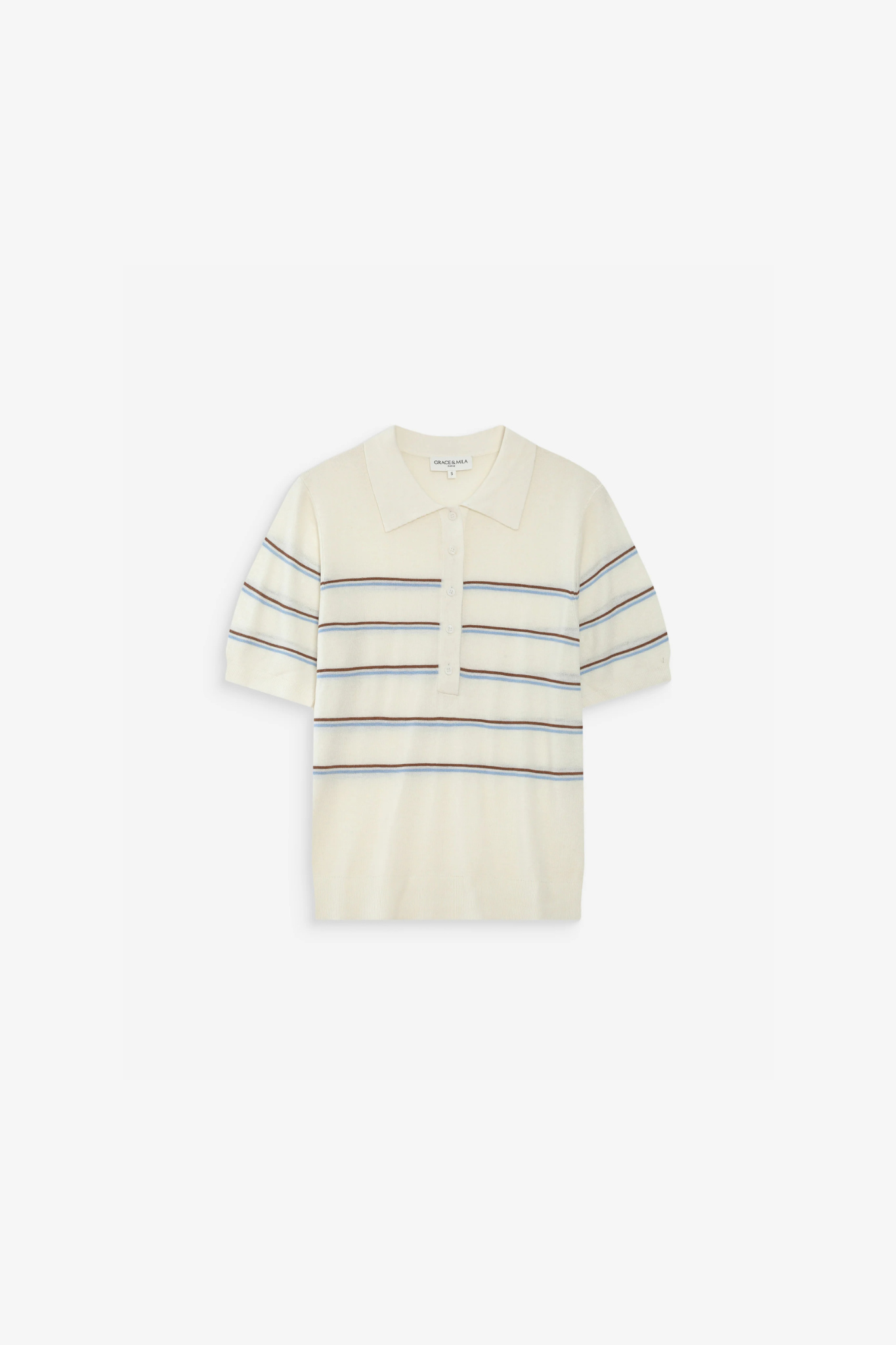 VERACRUZ POLO SHIRT - ECRU