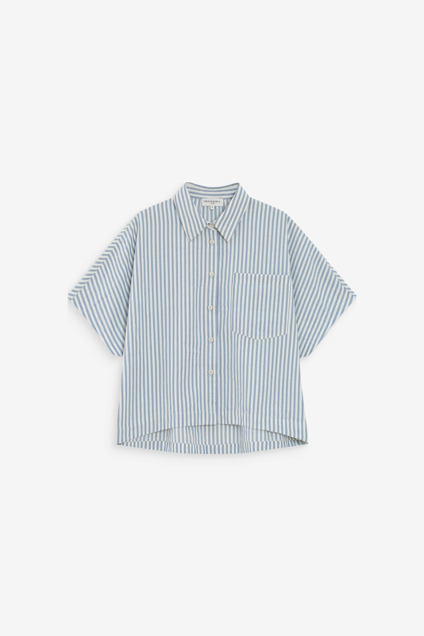 VERCIA SHIRT - BLUEBERRY