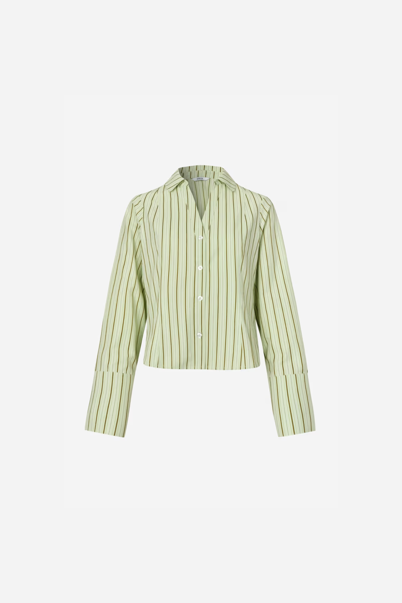 AGNESTA SHIRT - FERN STRIPE