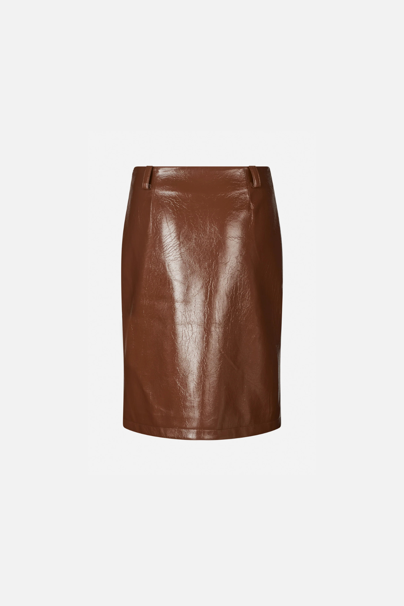 Baum Und Pferdgarten signa skirt in brown. Back flatlay view