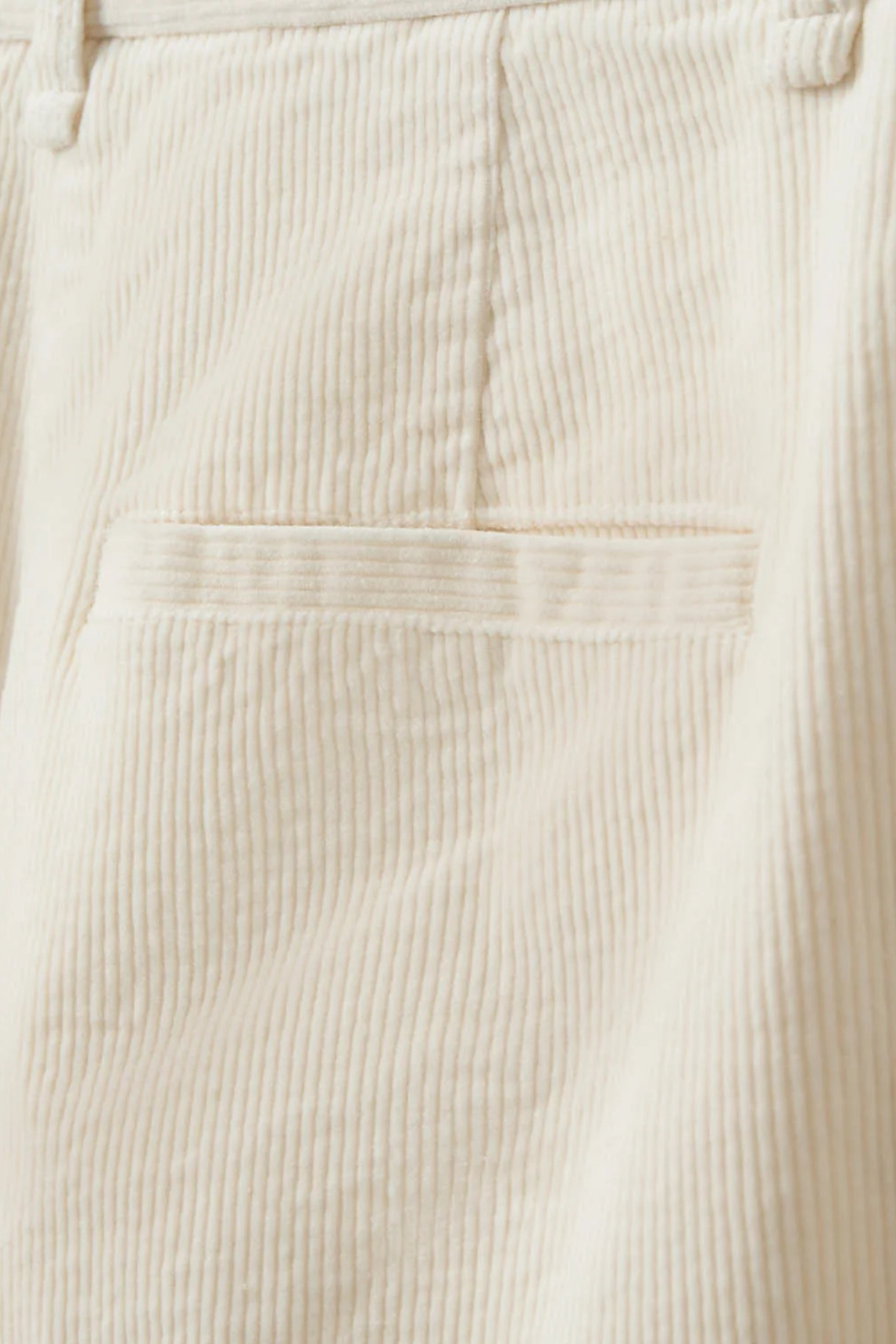 CORLIE CORDUROY PANTS - OFF WHITE