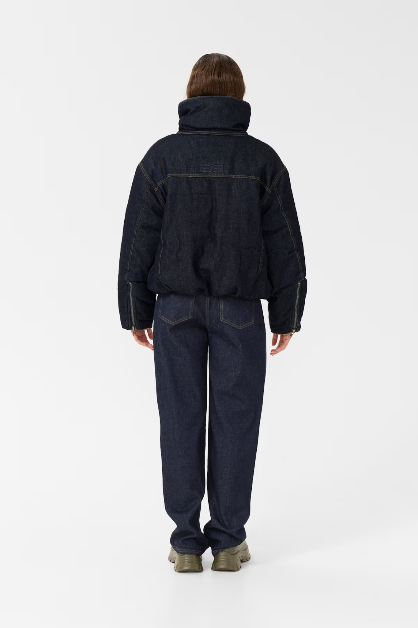 RINOVA PUFFER JACKET - DARK BLUE UNWASH