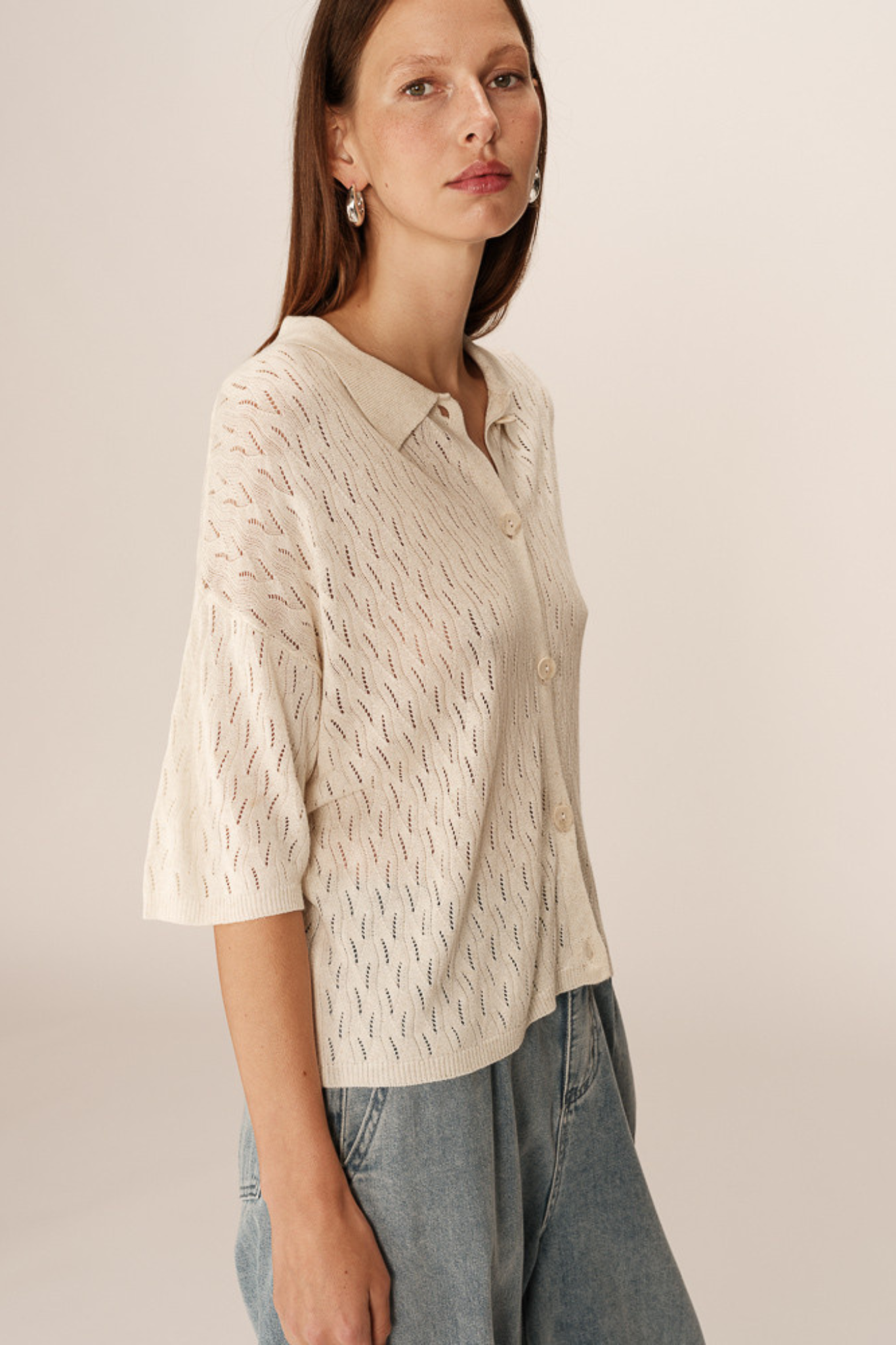 PAO CARDIGAN - ECRU