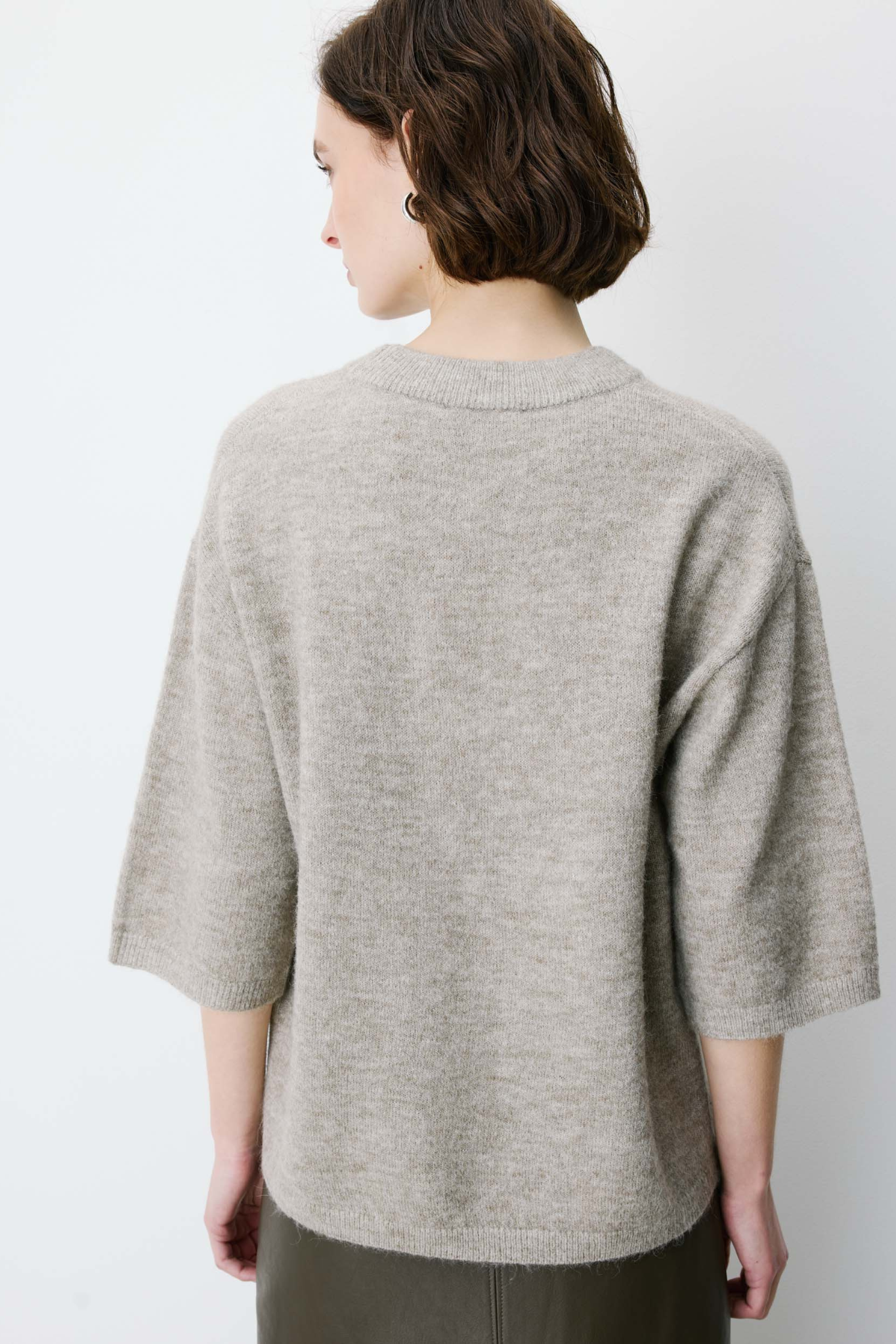 ASHER SWEATER - GREGE