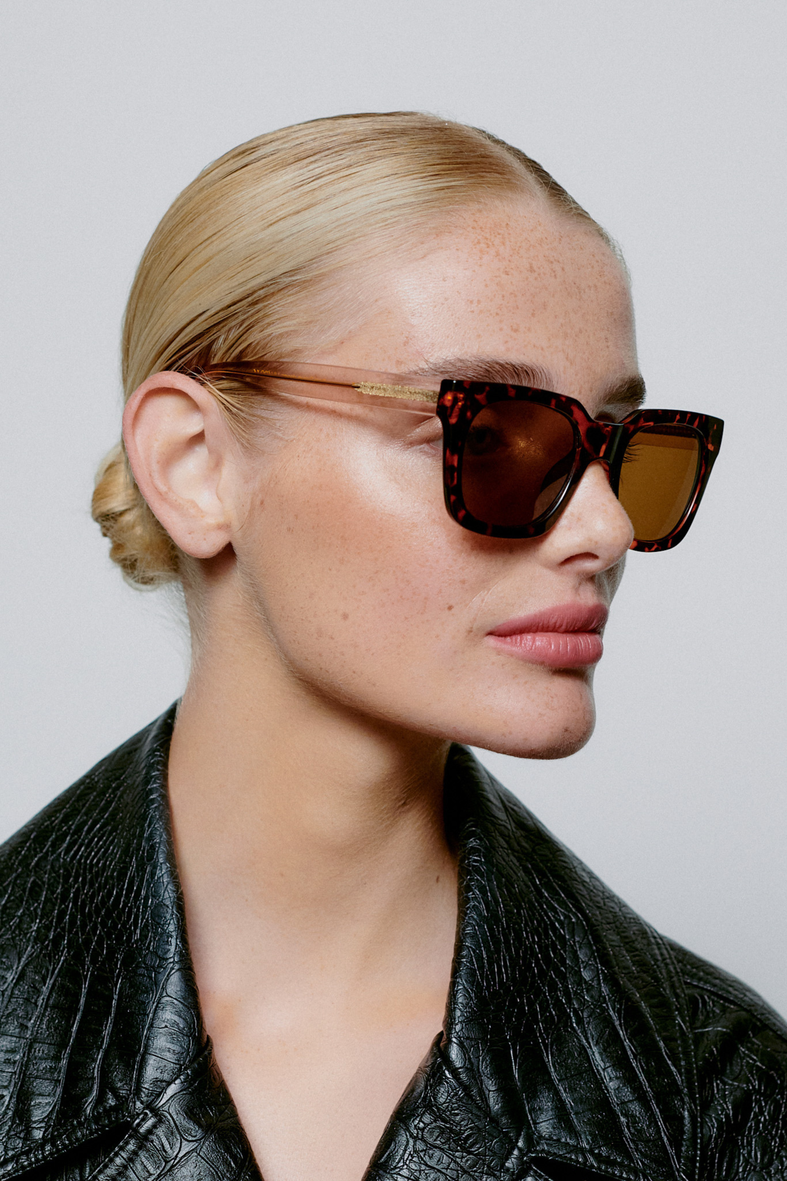 NANCY SUNGLASSES - DEMI BROWN