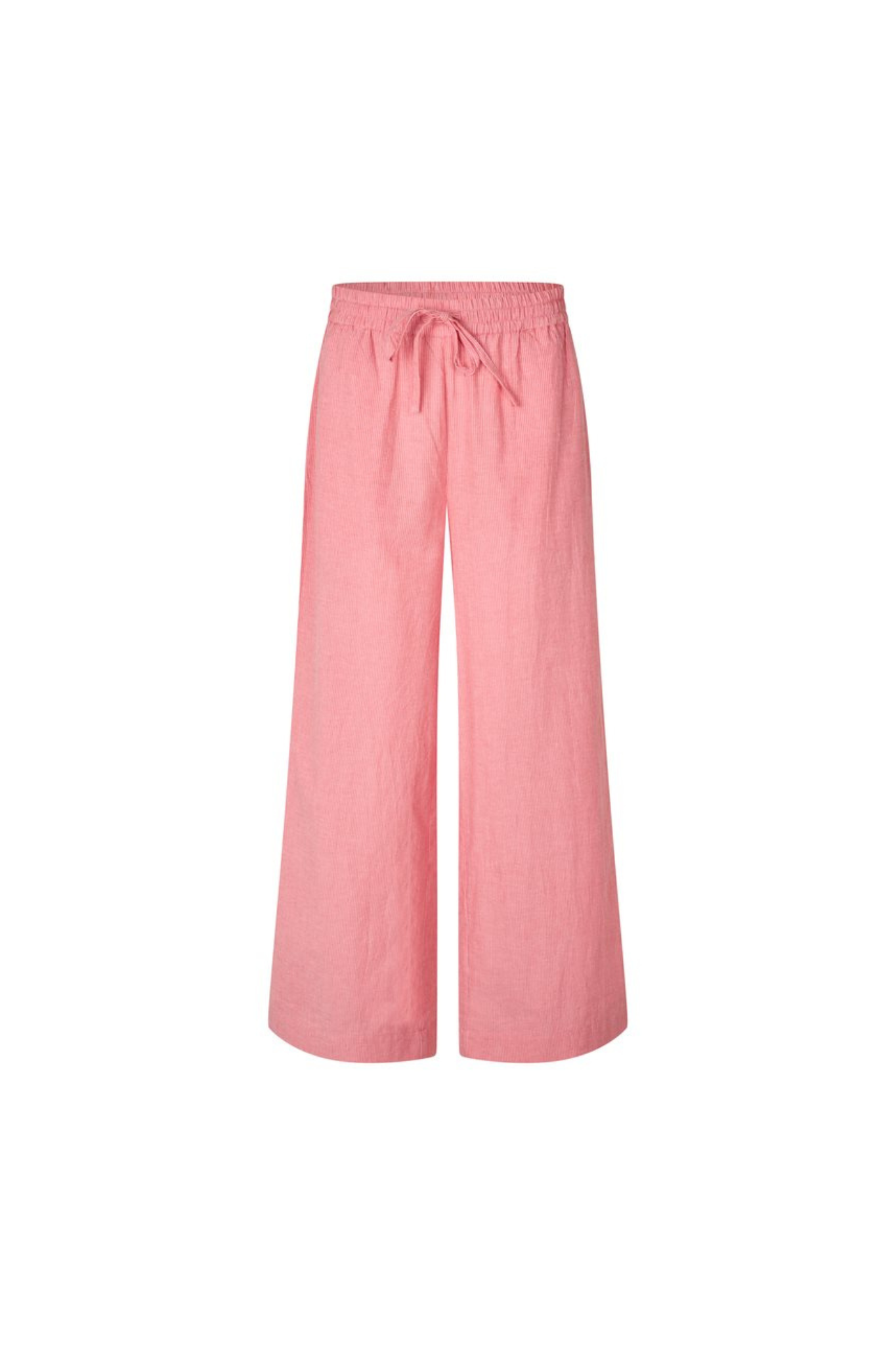 CLARI NADJA  PANTS - PINK RED STRIPE