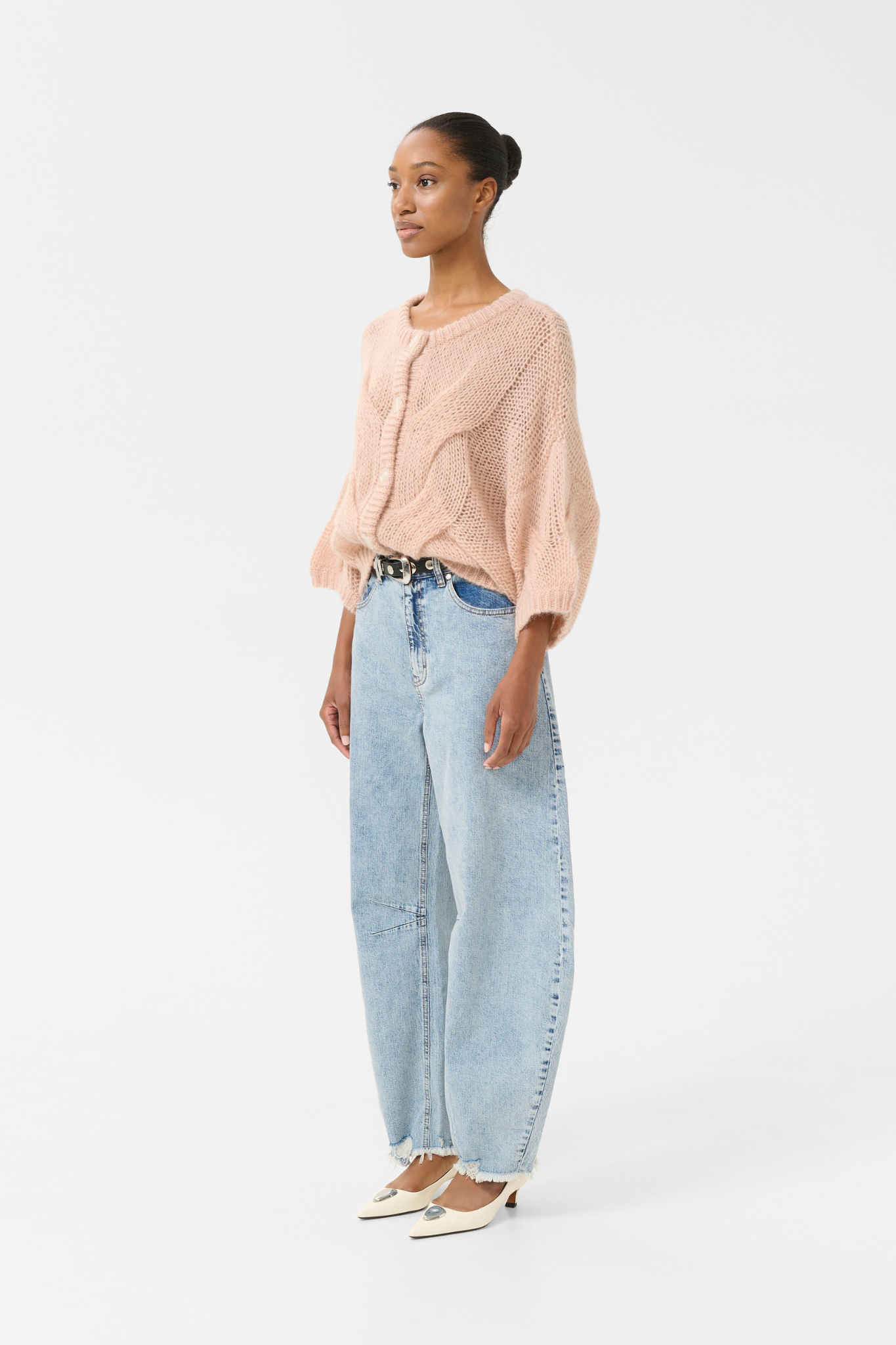 ZENIA CARDIGAN - ROSE DUST