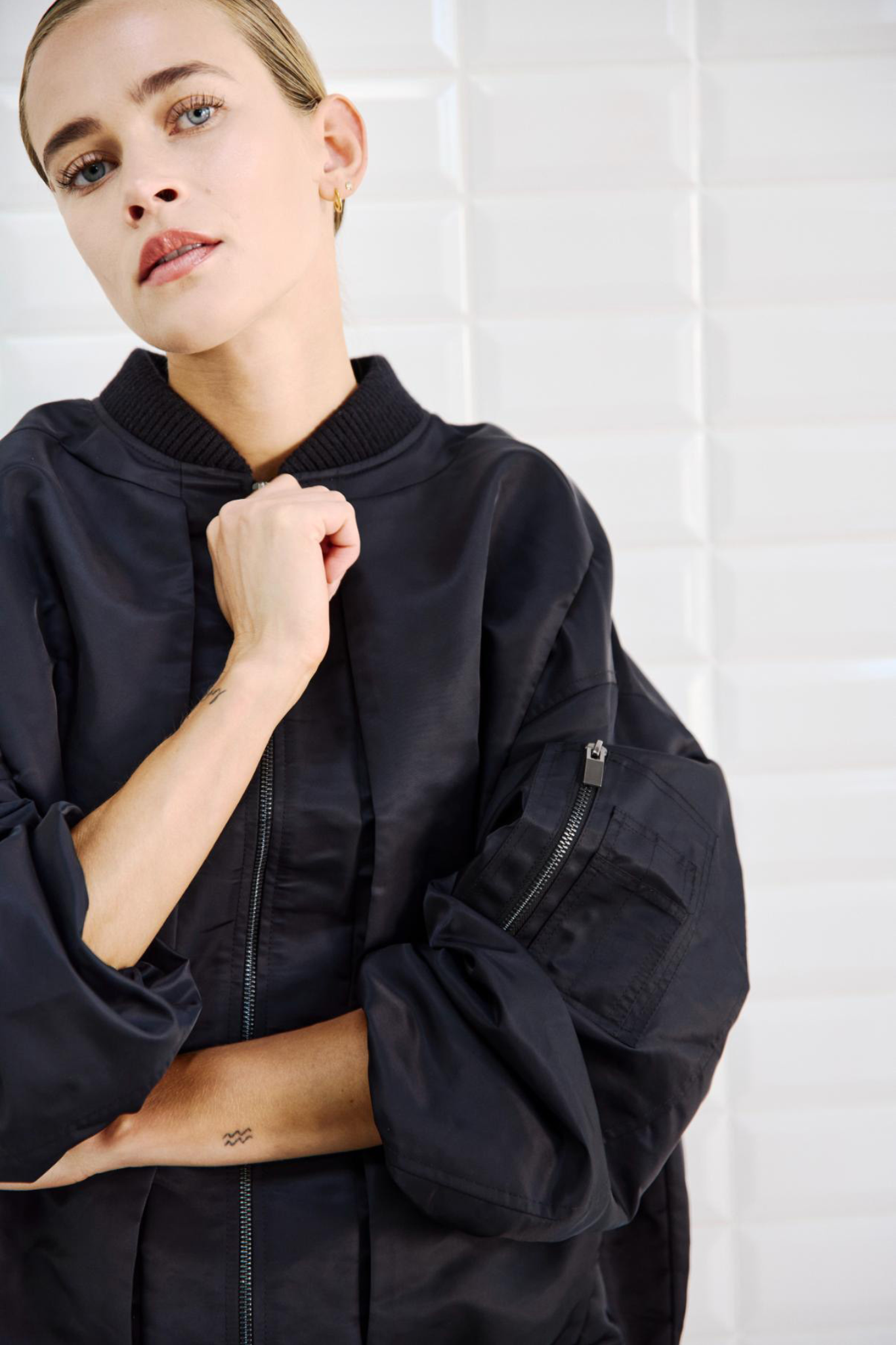 IMPERIAL BOMBER JACKET - BLACK