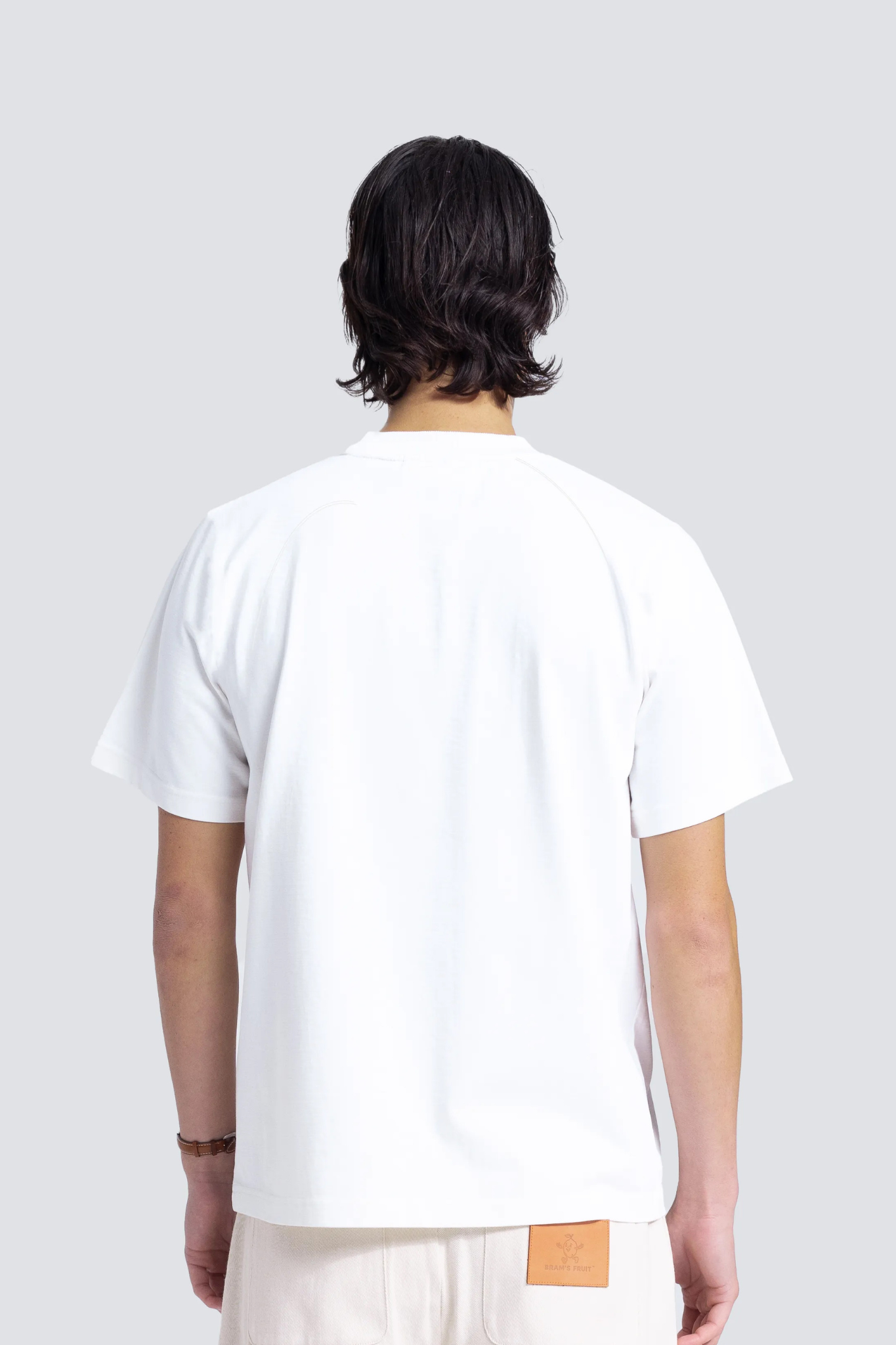 FUCK OFF RAGLAN T-SHIRT - WHITE