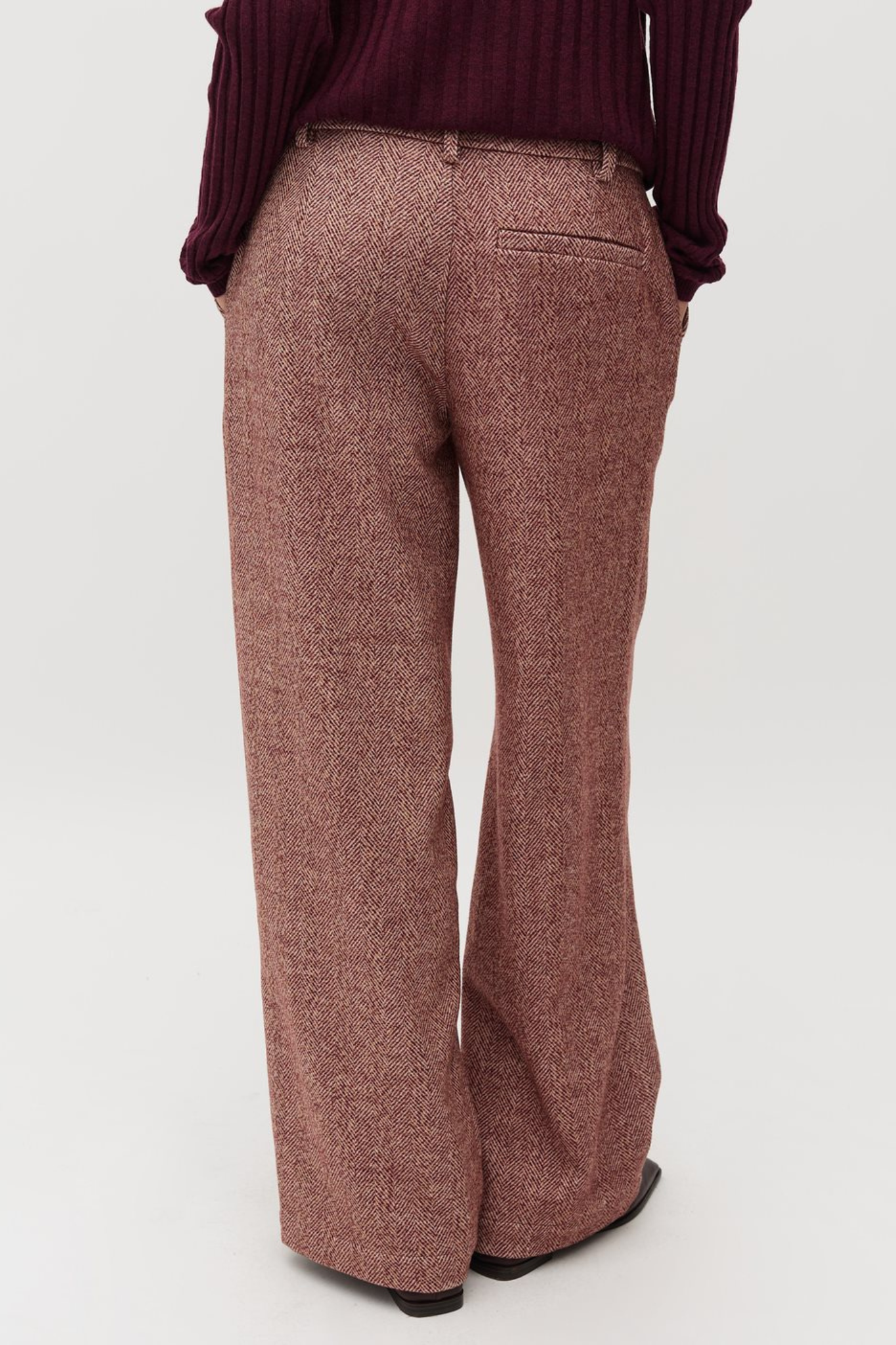 TARRINA HAROLINE PANTS - FIG MELANGE