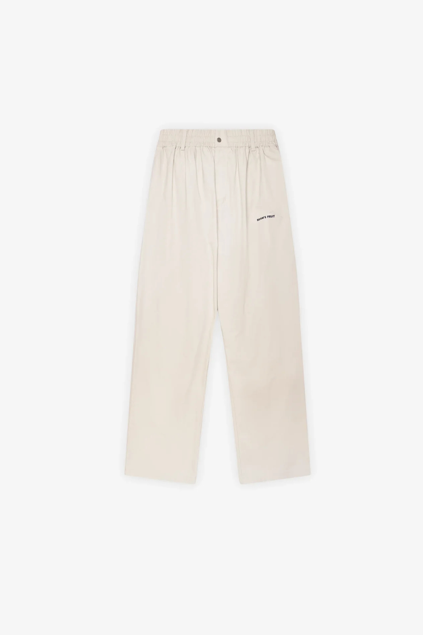 RIPSTOP TEXT LOGO PANTS - OFF WHITE
