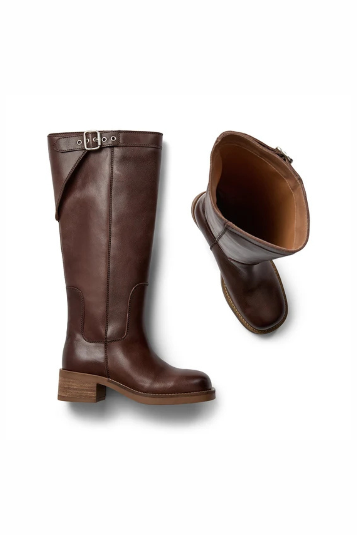 ANINE VINTAGE BOOTS - BROWN