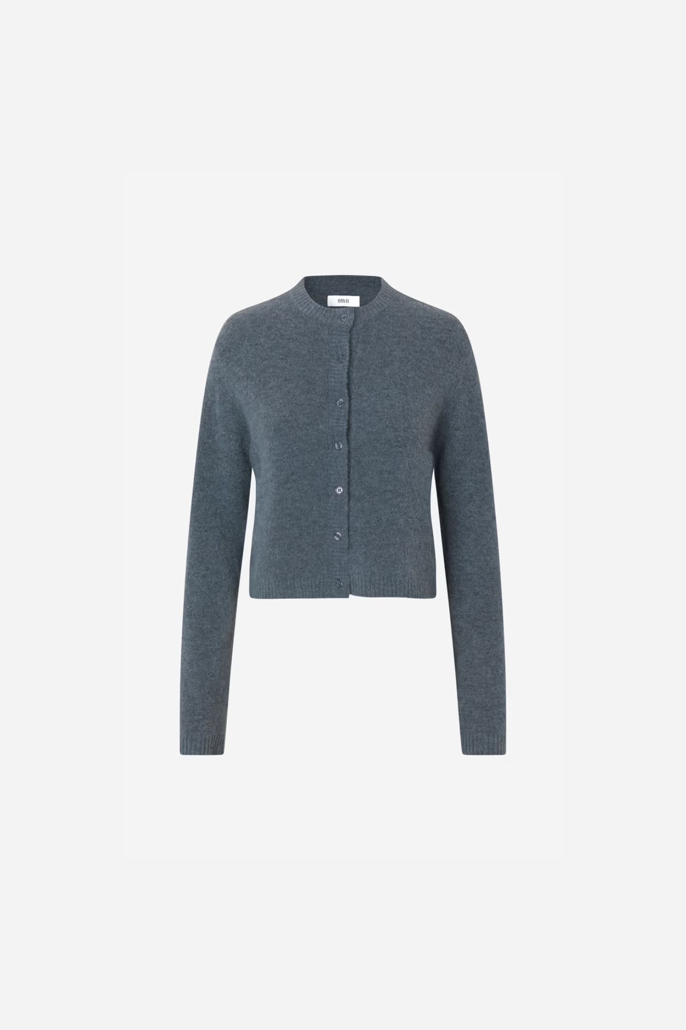 ADA LS CARDIGAN - STORMY WEATHER MEL.