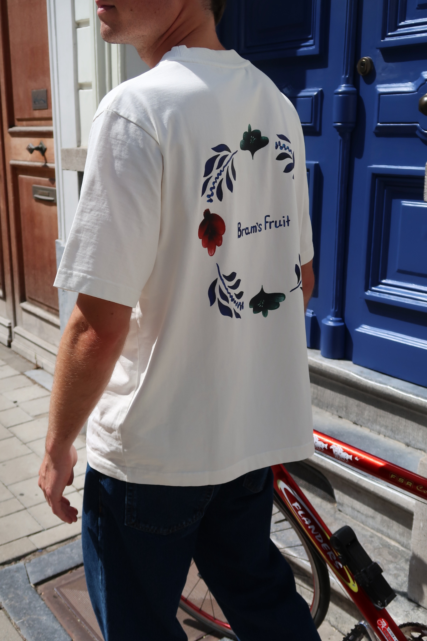 FLORA T-SHIRT - SOLID WHITE