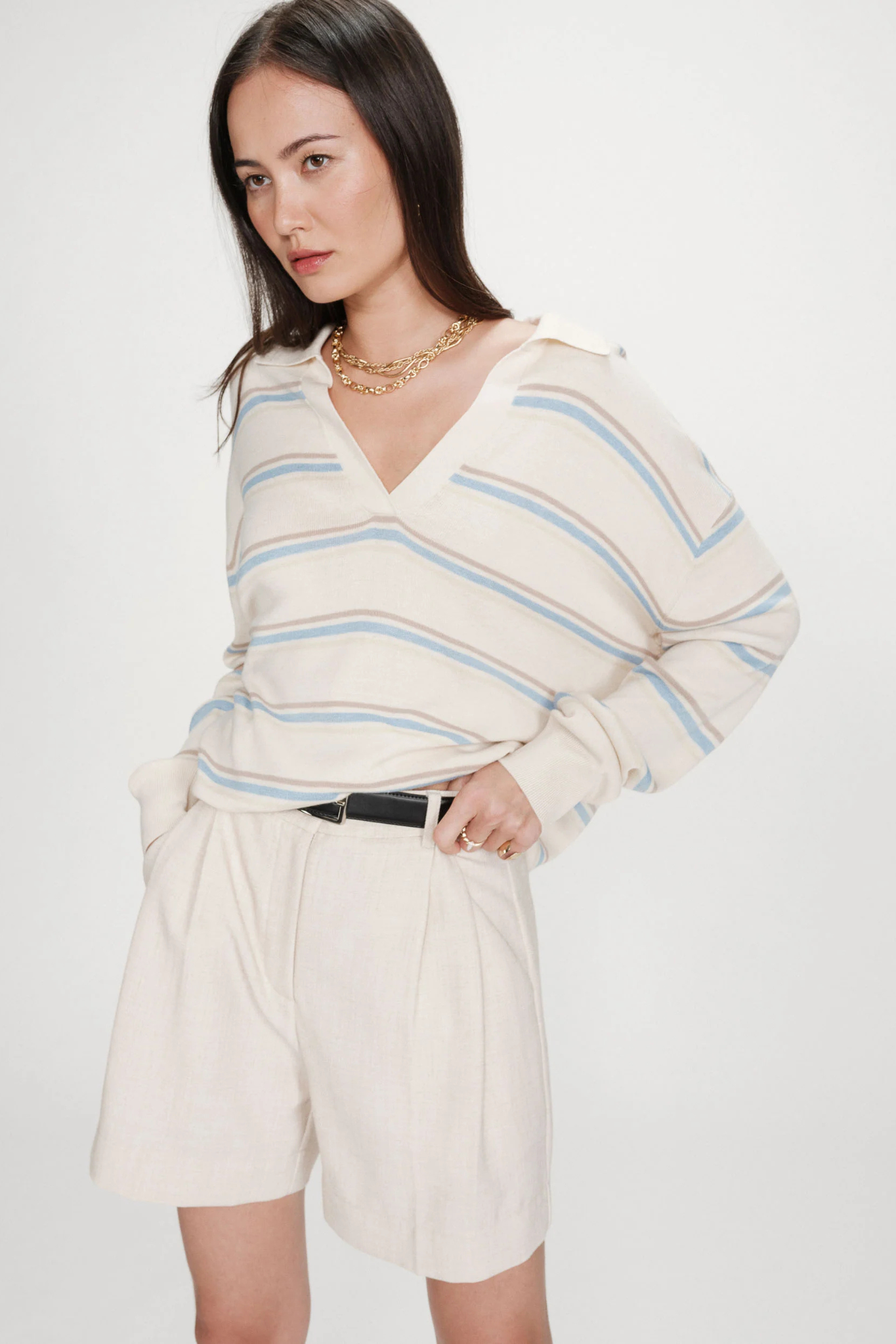 VAPORETTO SWEATER  - VANILLE