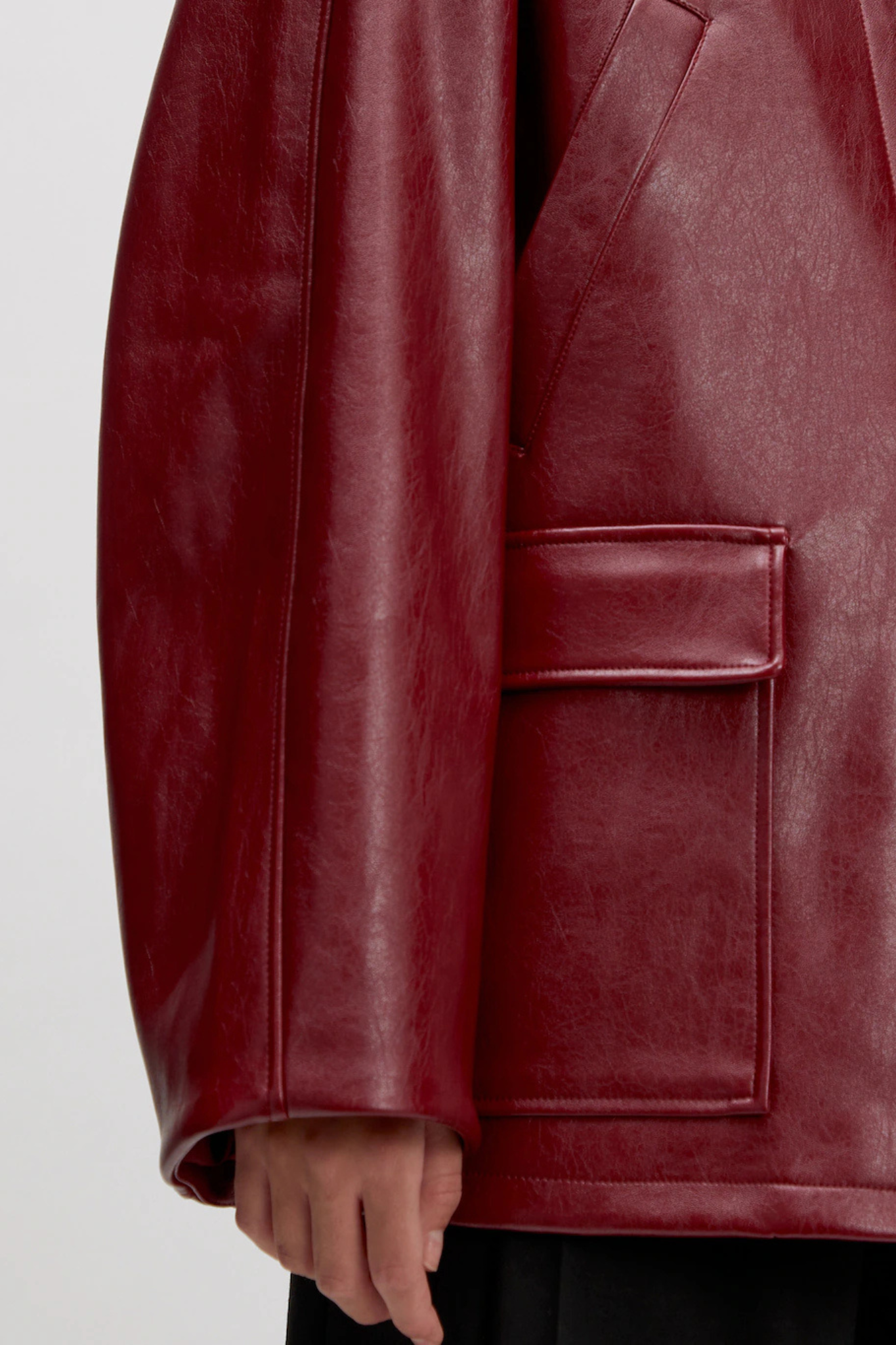 CARIN JACKET - RHUBARB