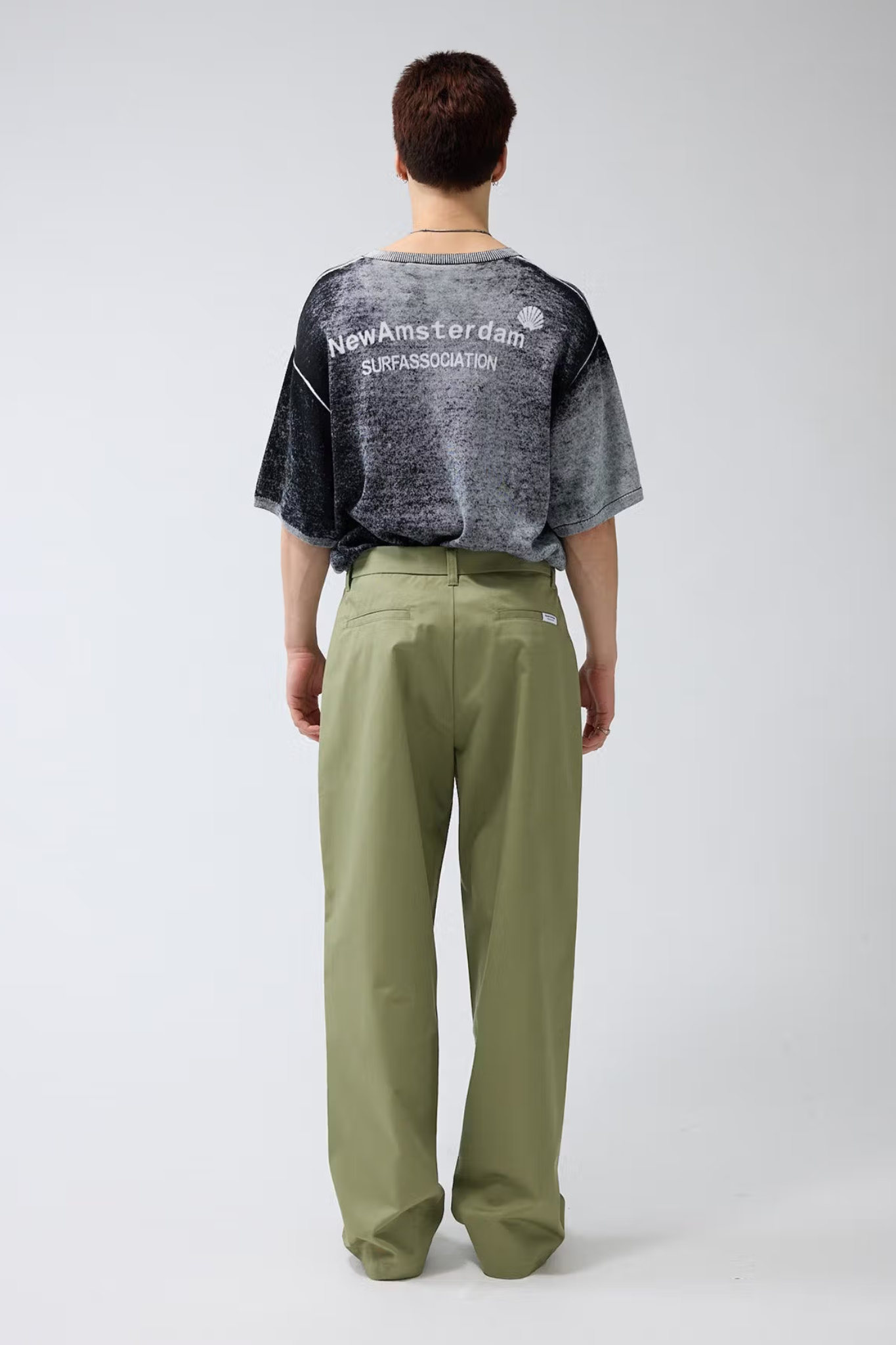 REWORKED PANTS - OLIVE
