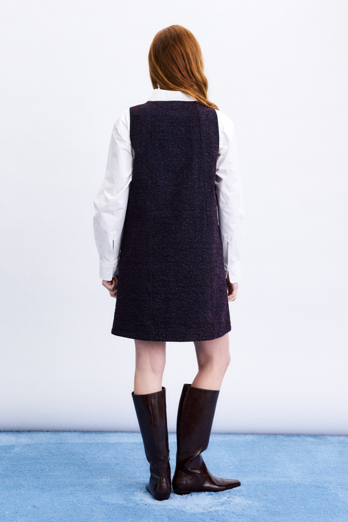 SEOCHON DRESS - BORDEAUX