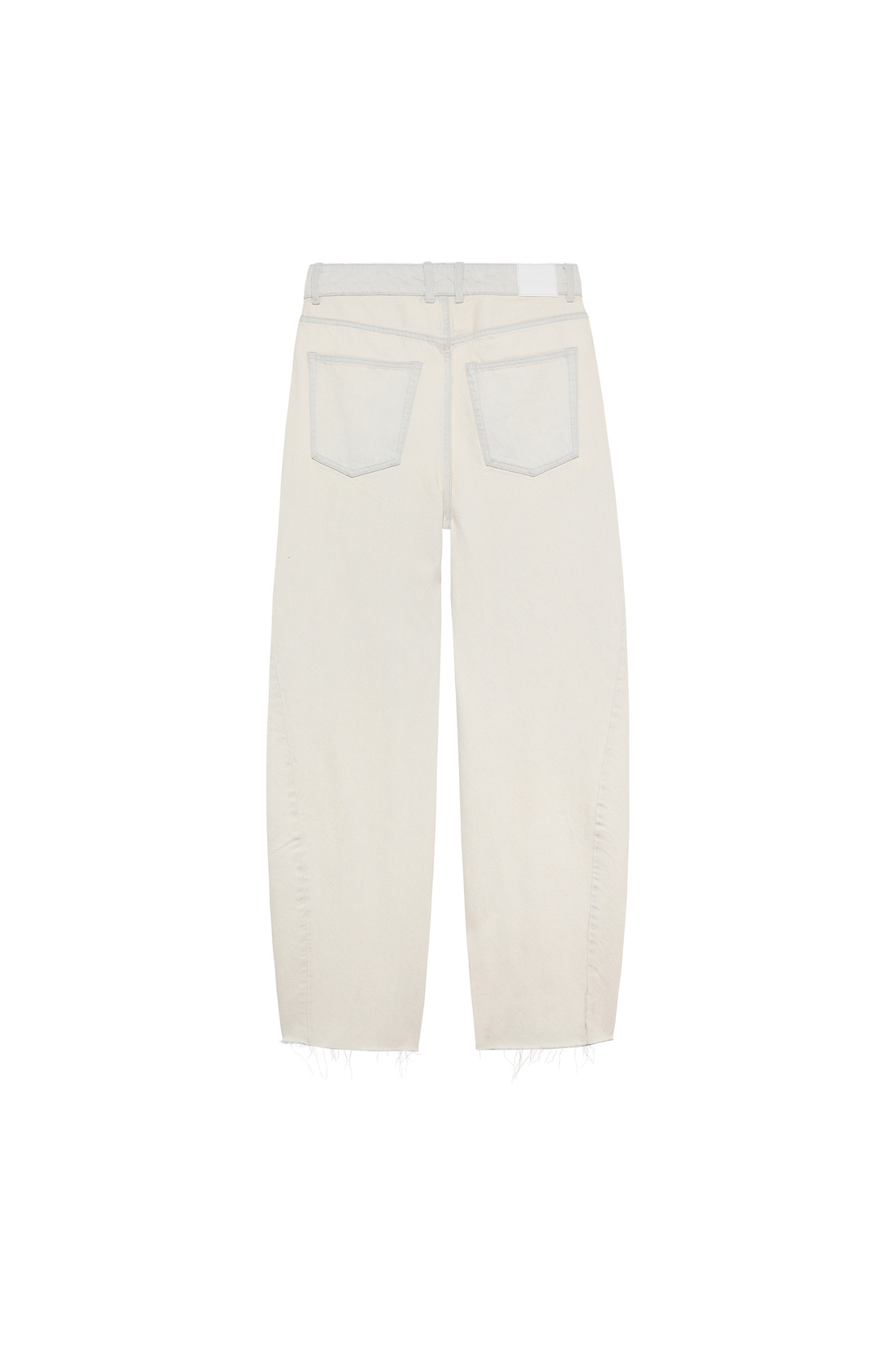 SUPER BARREL FIT JEANS - BONE