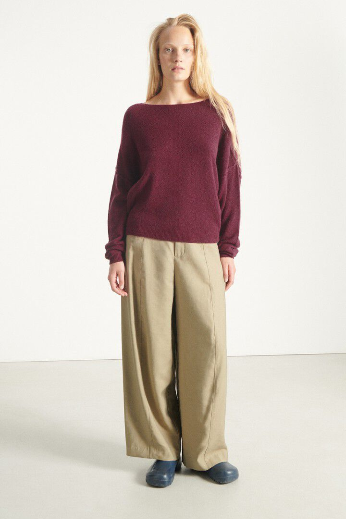 DAMSVILLE KNIT - GRAPPE MELANGE