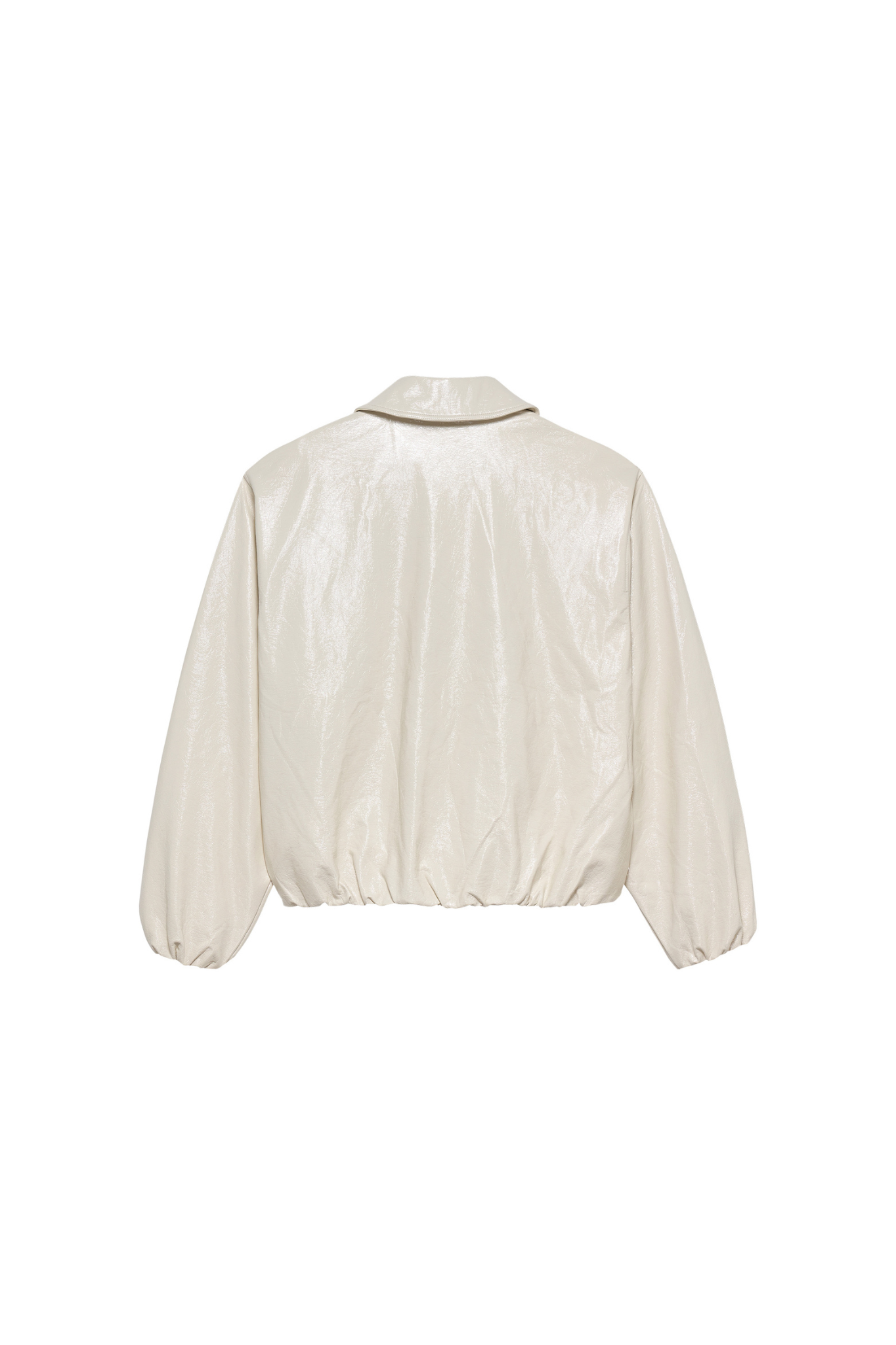 TUCK JACKET - SILVER BIRCH