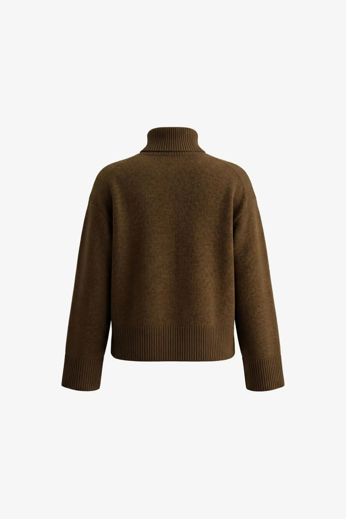 ELISE LS KNIT - DARK OLIVE