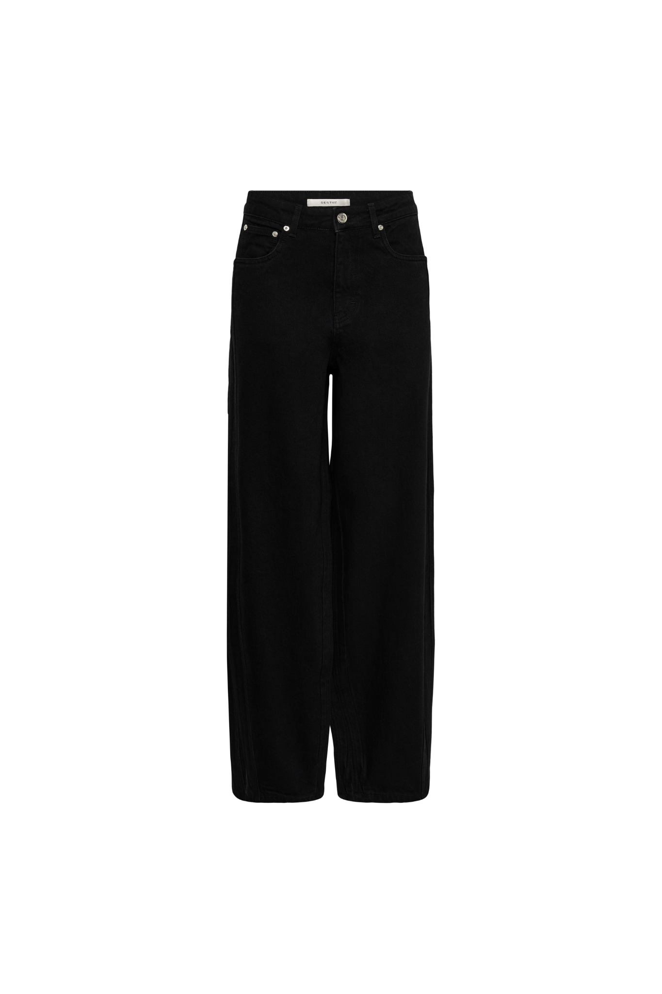 MAWI HW BALLON JEANS - BLACK WASHED