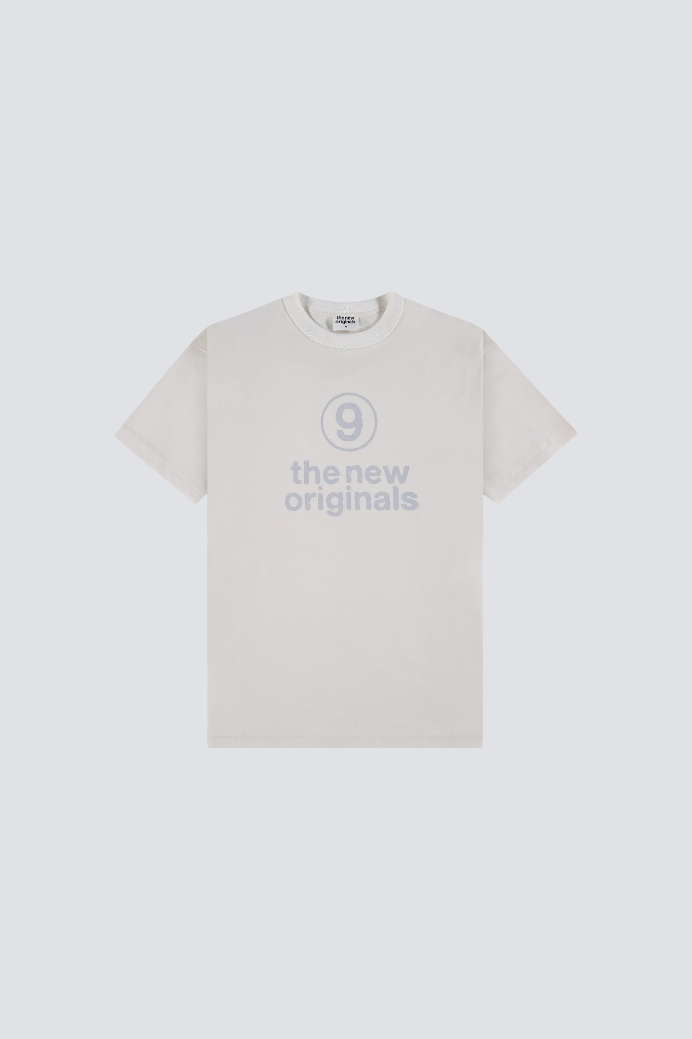9 EMBLEM T-SHIRT - WHITE ALYSSUM
