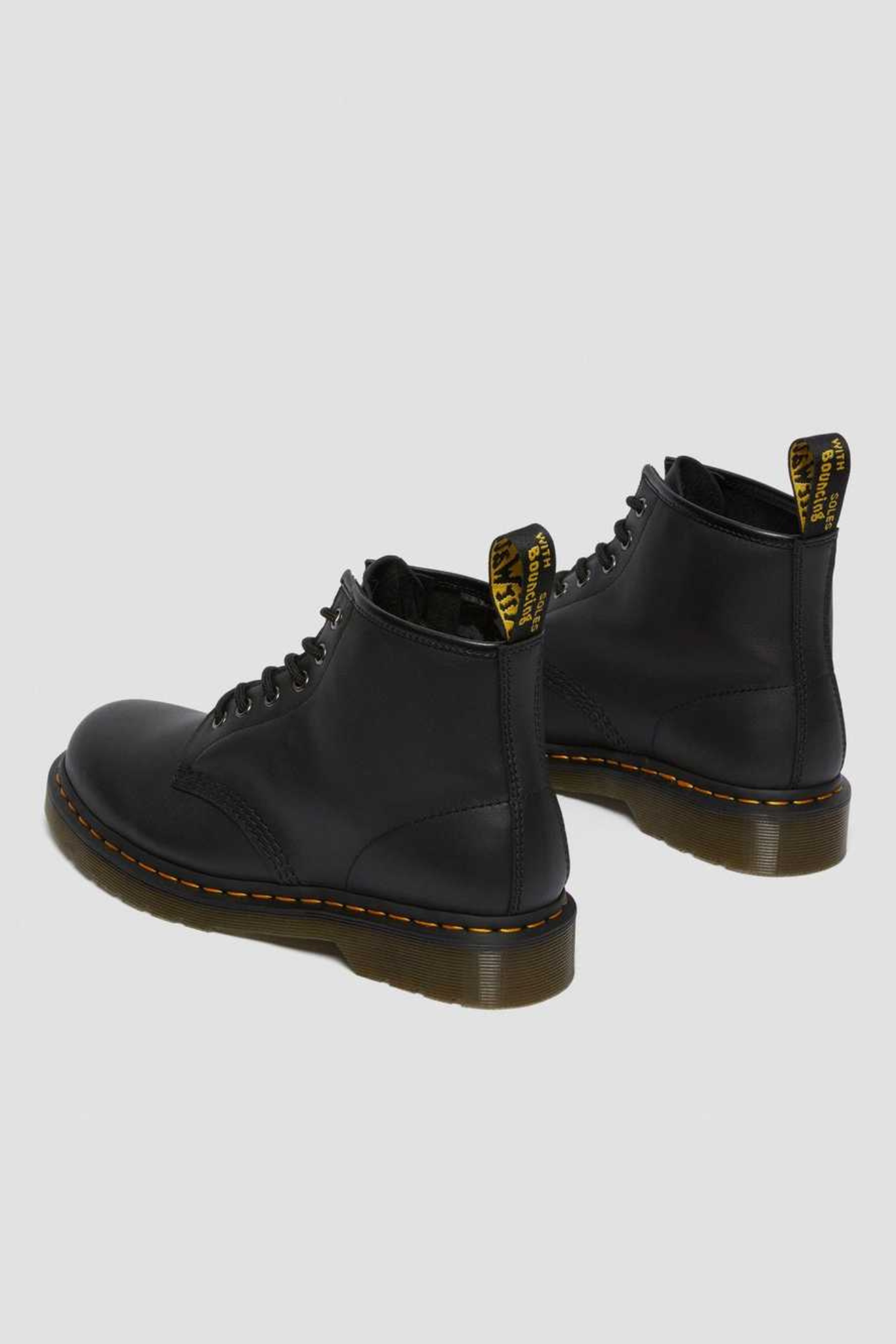 101 LEATHER ANKLE BOOTS - BLACK NAPPA