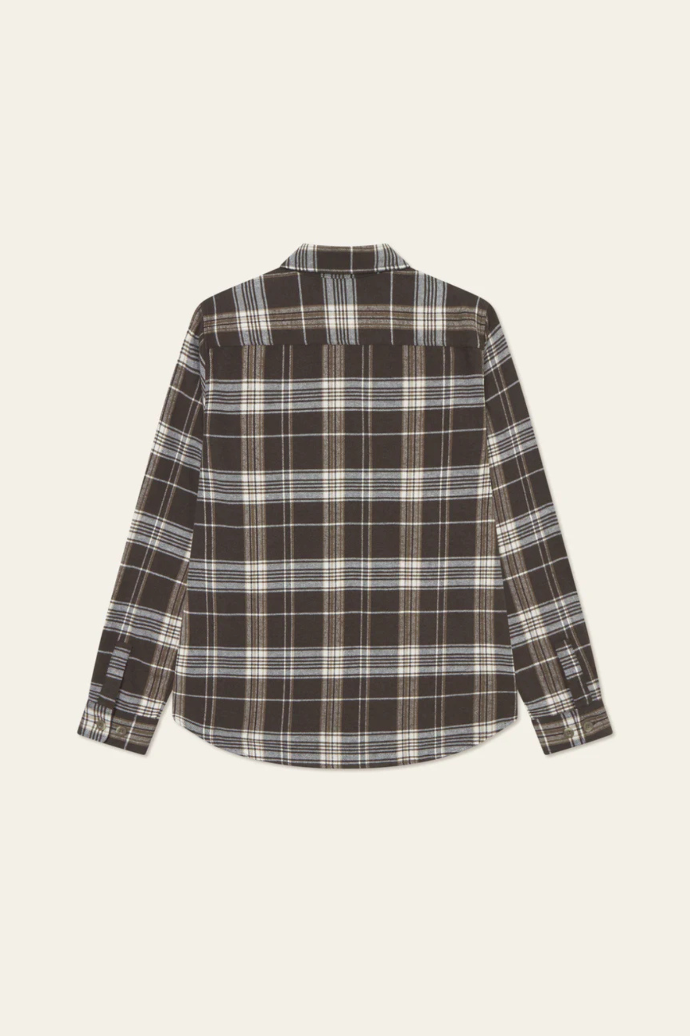 LENNON CHECK OVERSHIRT - DELICIOSO BROWN