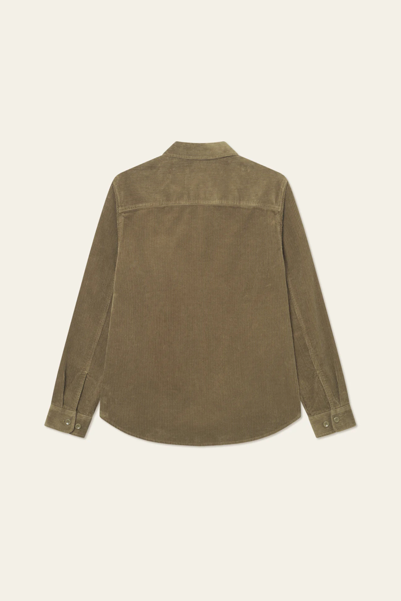 KODY CORDUROY OVERSHIRT - MILITARY OLIVE GREEN