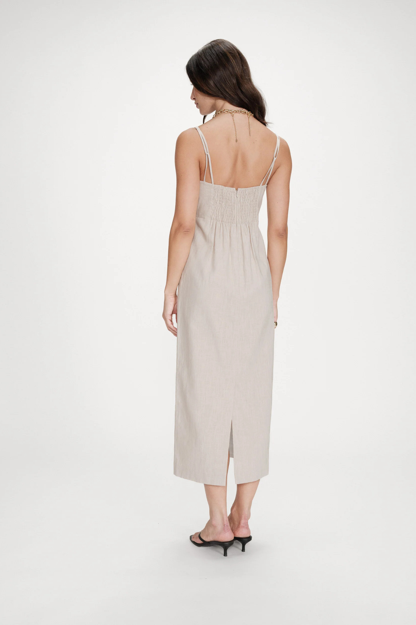 VERANYS DRESS - SABLE