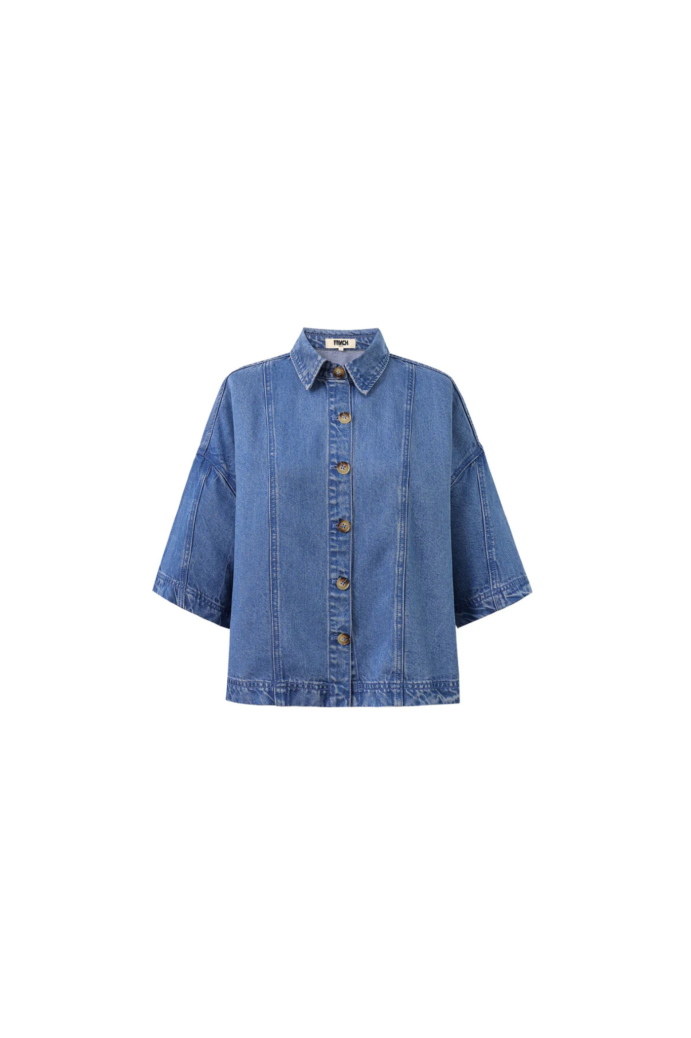 LENORA SHIRT - BLUE JEAN
